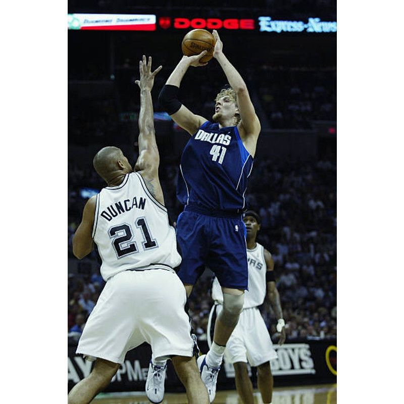 NBA × Starter San Antonio Spurs 2003 TEXAS Dallas Mavericks MAJESTIC shirt Size US M / EU 48-50 / 2 - 3 Thumbnail