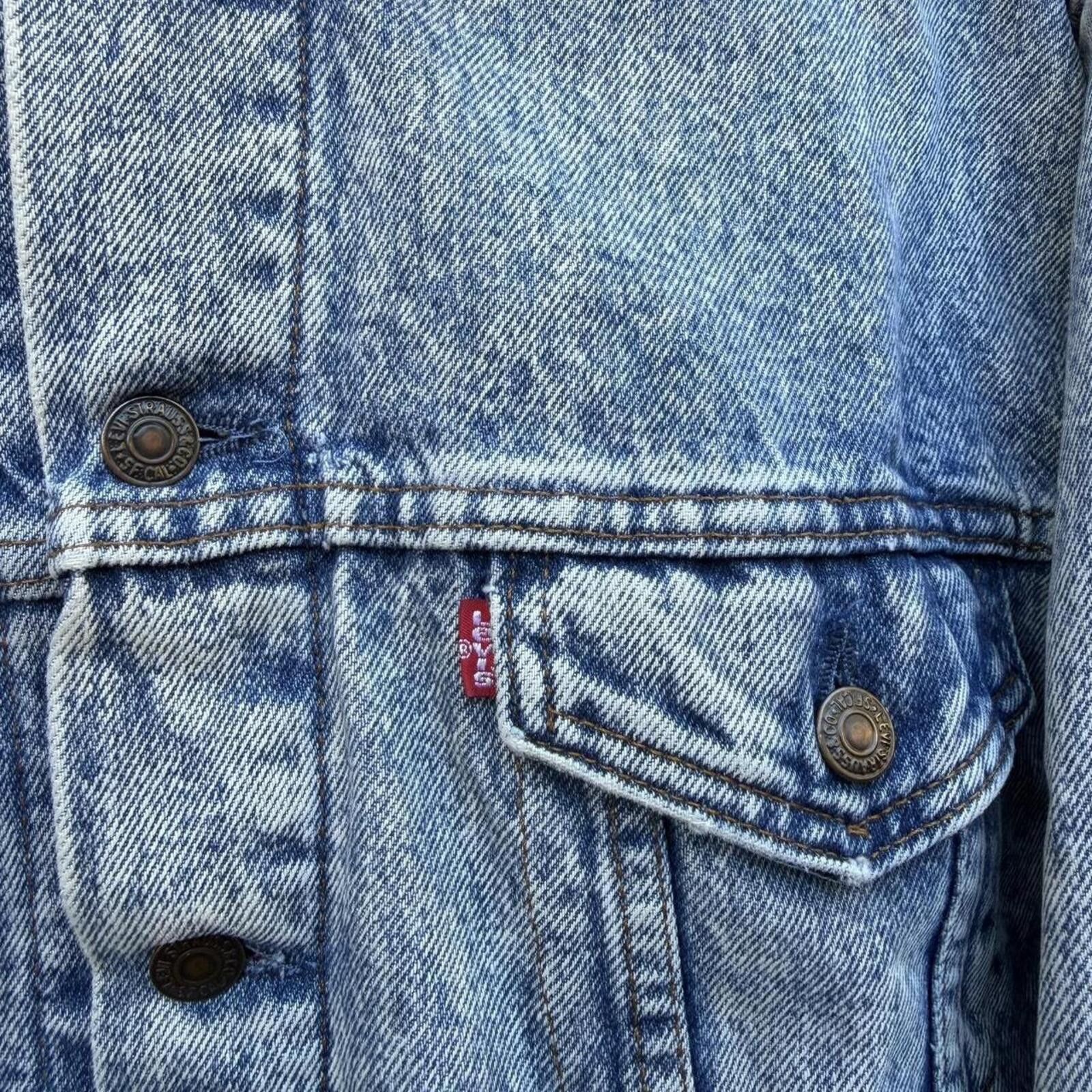 Levi's vintage Levi’s flannel lined jean jacket 1989 M Size US M / EU 48-50 / 2 - 3 Thumbnail