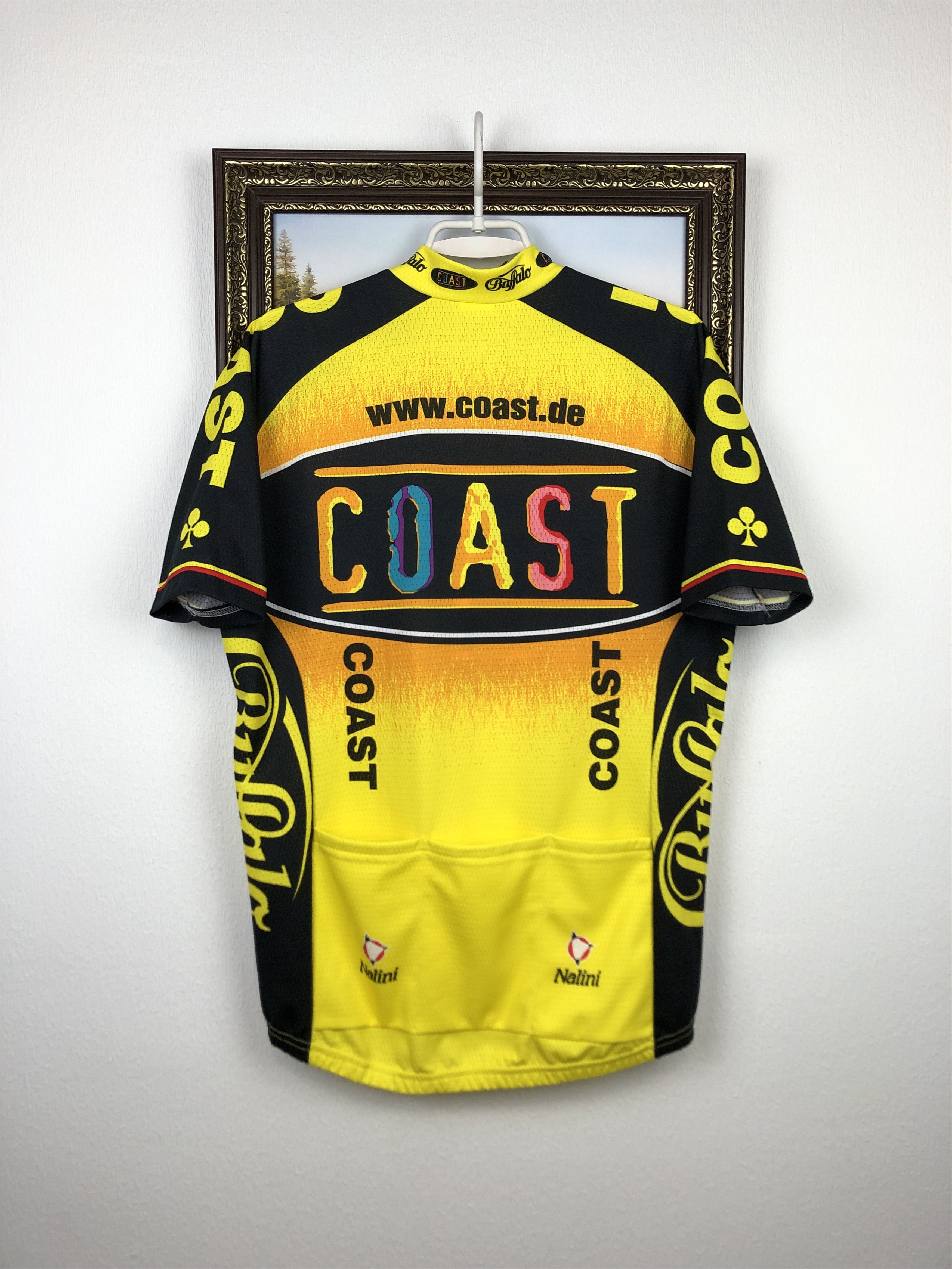 Vintage Vintage Coast Colnago Cycling Jersey Shirt Over Print Tee Size US L / EU 52-54 / 3 - 9 Thumbnail