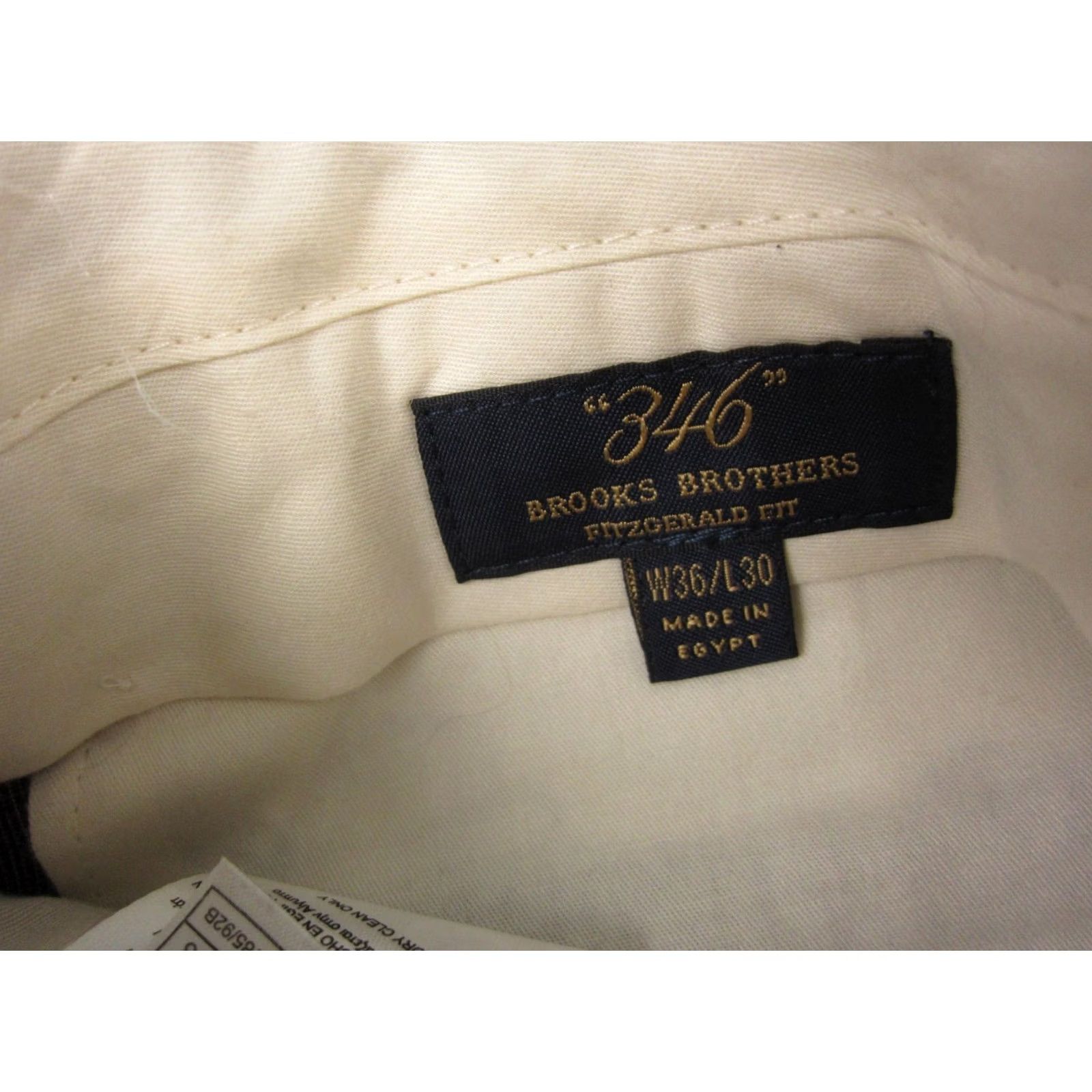 Brooks Brothers Brooks Brothers Pants Mens W36 L30 Brown 346 Fitzgerald Fit 100% Wool Formal Dress Pants Flat Front Size US 36 / EU 52 - 3 Thumbnail