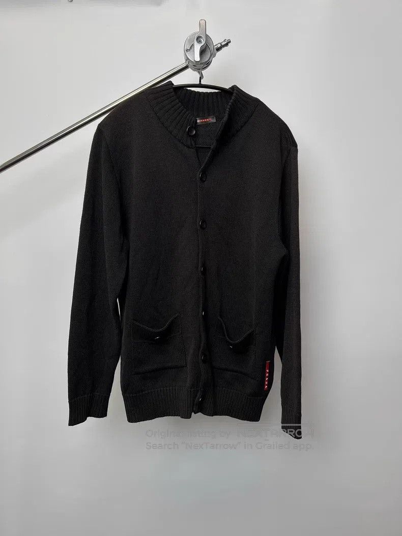 Prada Prada Red Label Knit Cardigan Size US L / EU 52-54 / 3 - 1 Thumbnail