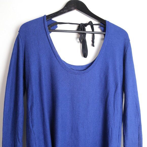 Aritzia Aritzia Babaton Bailey Tie Back Silk Cashmere Knit Sweater Size S / US 4 / IT 40 - 4 Thumbnail