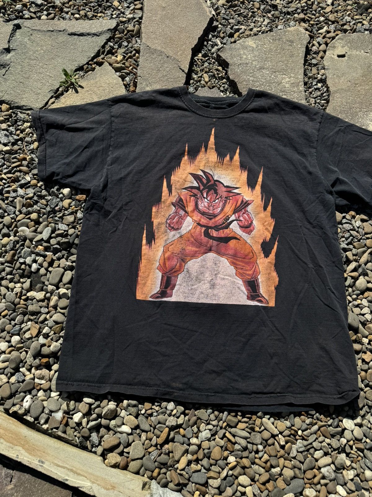 Anime × Japanese Brand × Vintage Y2K Dragon Ball Z black tee vintage Size US L / EU 52-54 / 3 - 4 Thumbnail