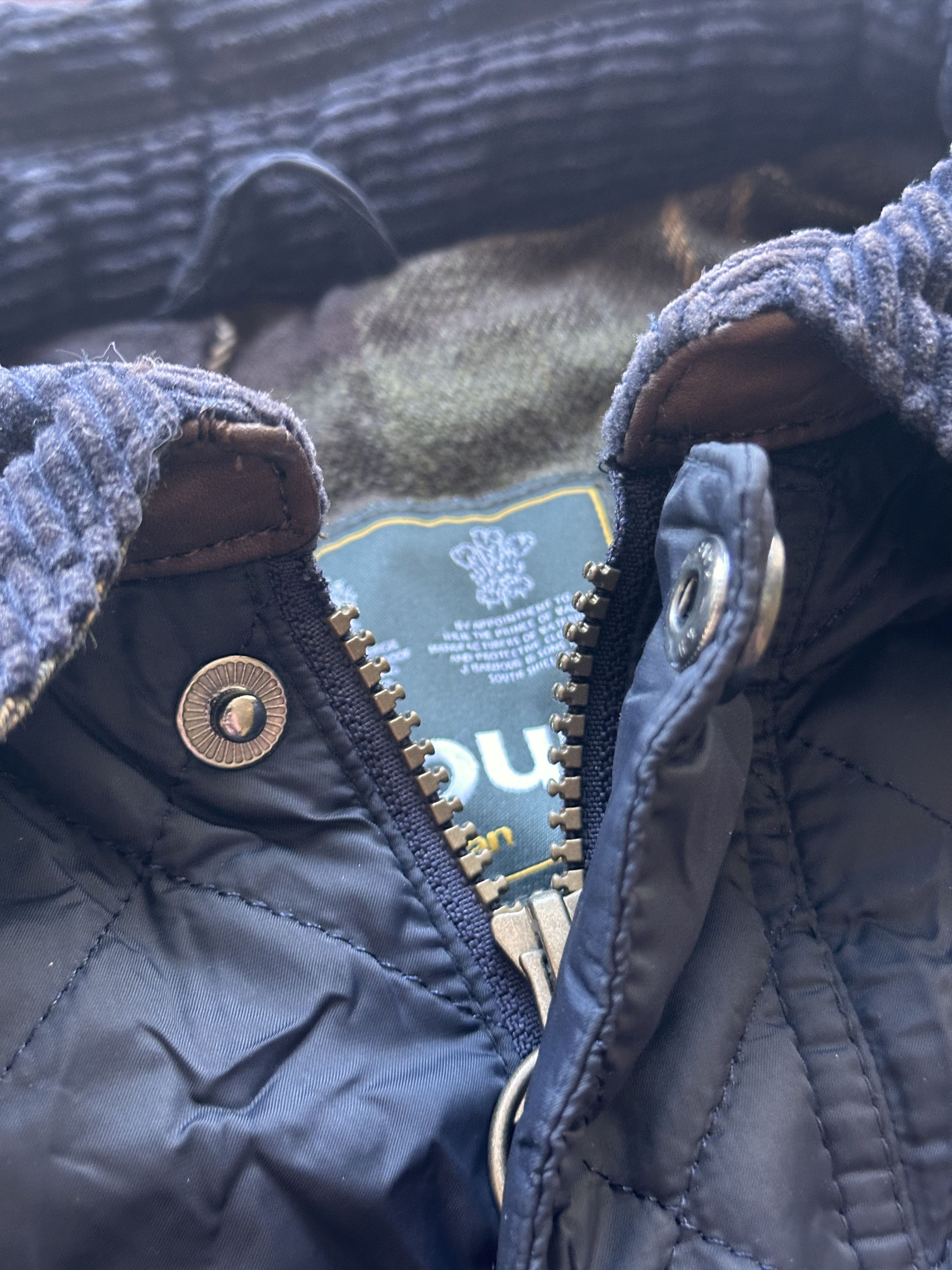 Barbour Barbour Men's CANTERBURY Blue Quilted Jacket Coat Size US XL / EU 56 / 4 - 14 Thumbnail