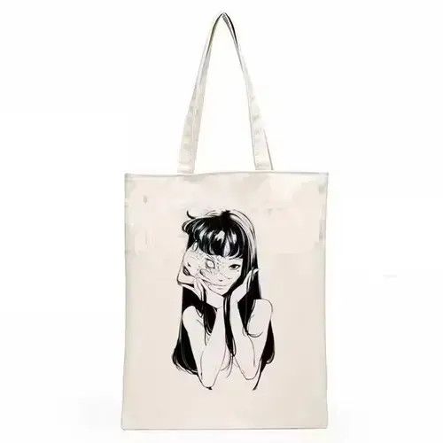 Other Graphic Hipster Cartoon Print Shopping Bag Size ONE SIZE - 1 Thumbnail