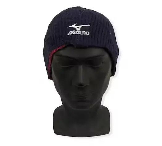 Vintage Mizuno Big Logo Beanie Hat
