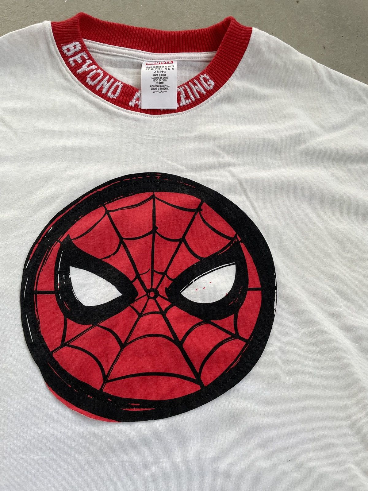 Disney × Marvel Comics MARVEL X ASHLEY ECKSTEIN SPIDERMAN CROP TOP Size M / US 6-8 / IT 42-44 - 3 Thumbnail