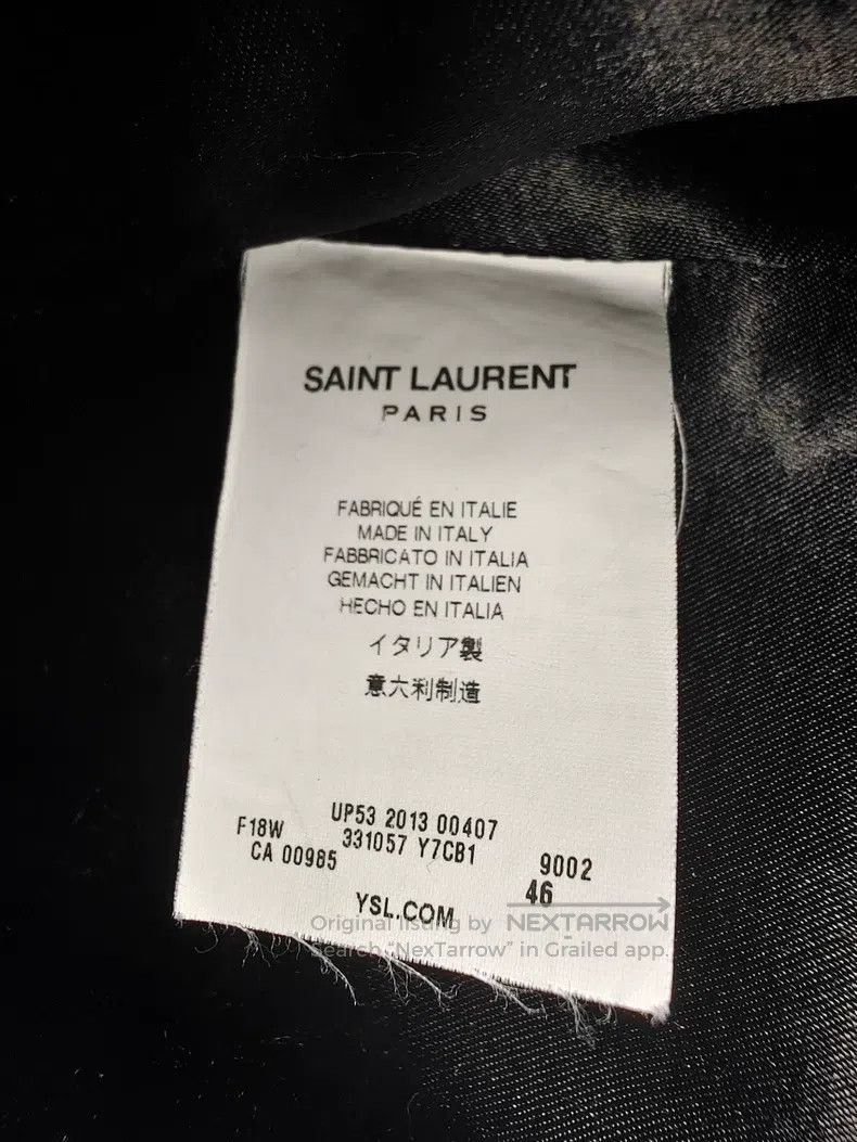Saint Laurent Paris Saint Laurent Paris Original Rabbit Fur Size US S / EU 44-46 / 1 - 7 Thumbnail