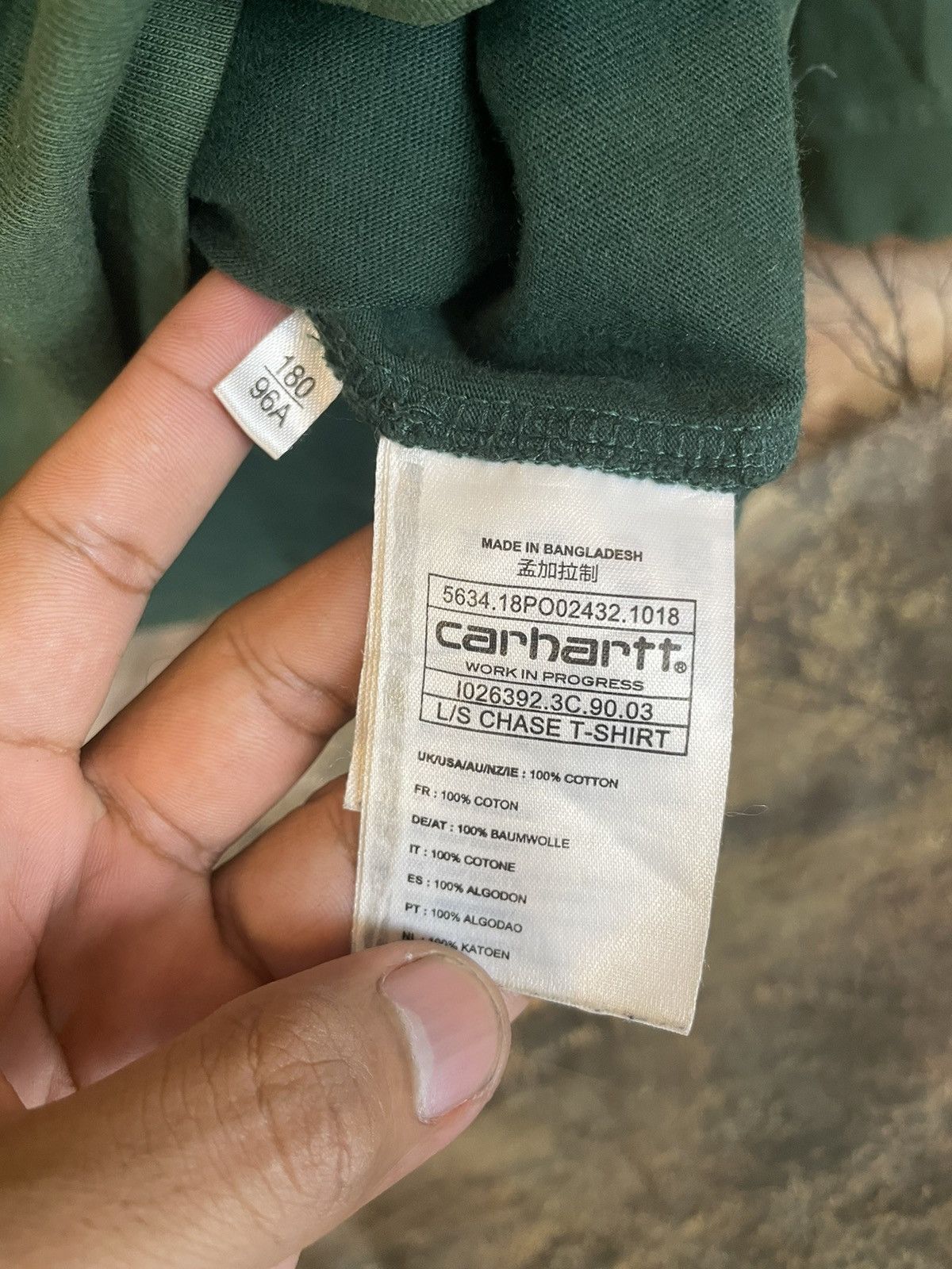 Carhartt × Vintage 🦍Carhartt long sleeve tshirt tee 🦍 Size US L / EU 52-54 / 3 - 5 Thumbnail
