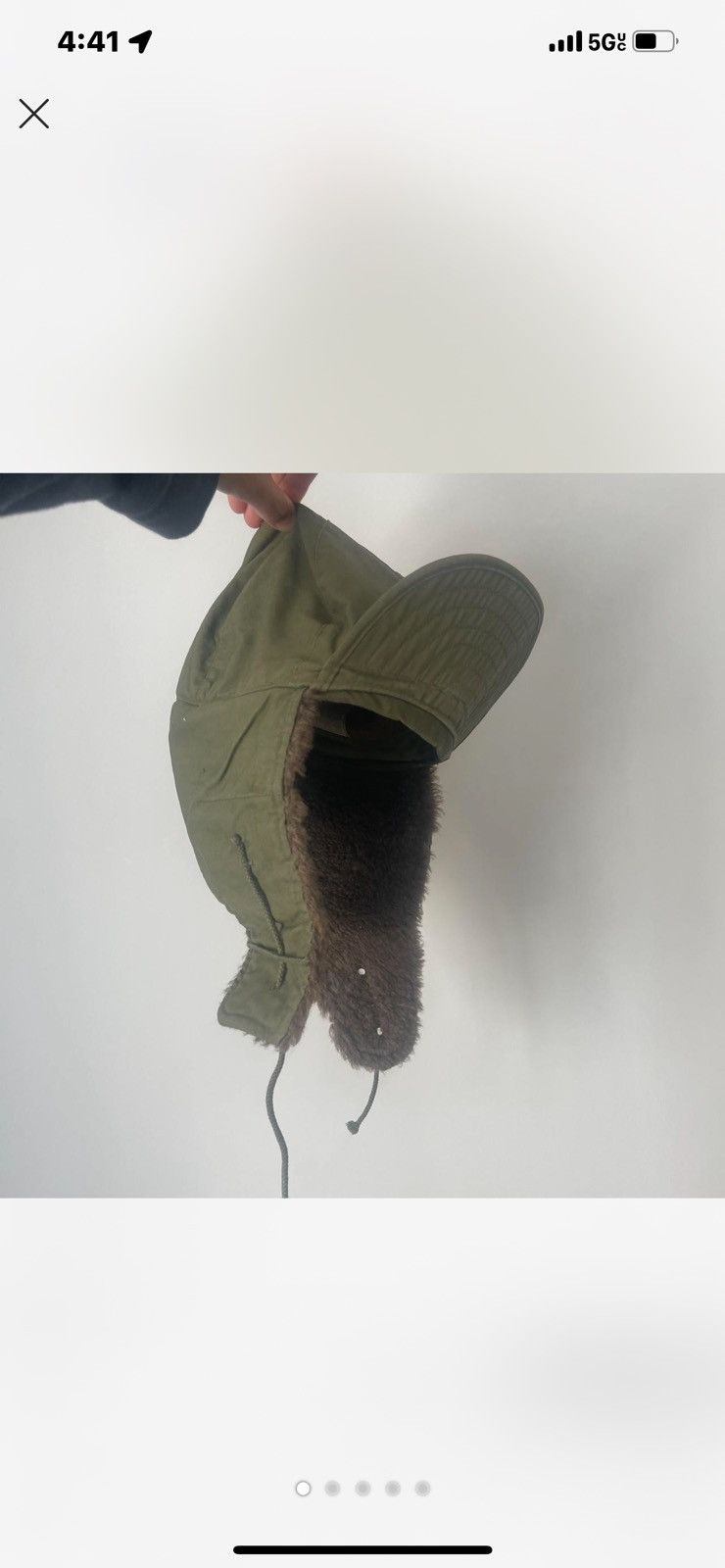 Vintage khaki and military hat Size ONE SIZE - 2 Thumbnail