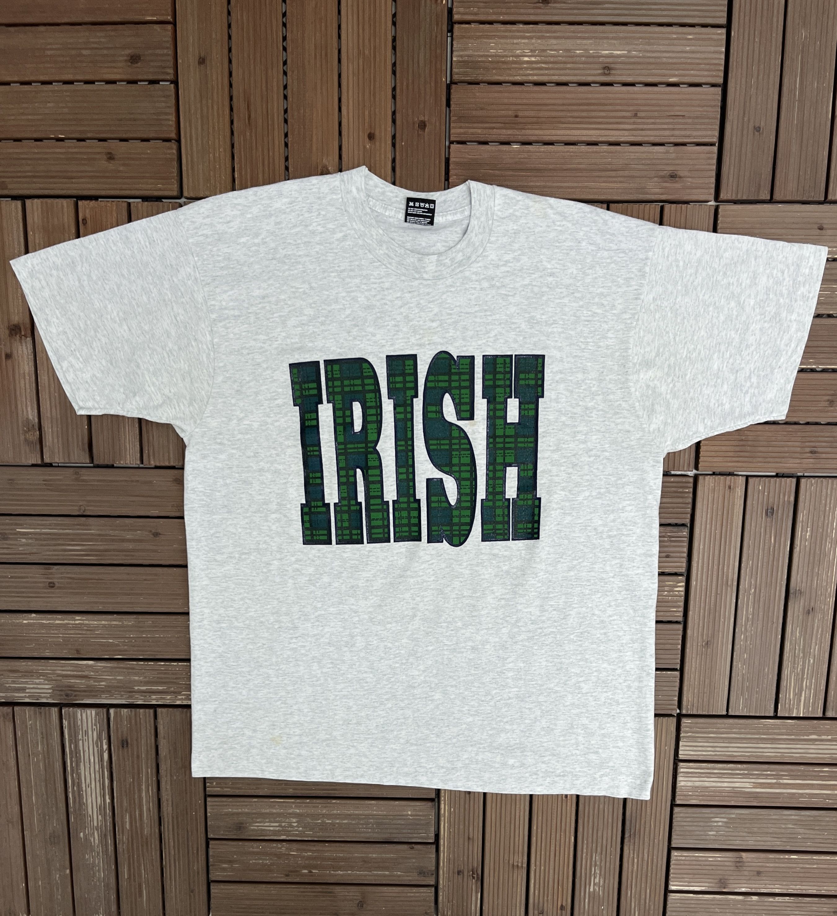 Vintage Notre Dame Fighting Irish Vintage Grey T-Shirt Tee Size US XL / EU 56 / 4 - 1 Thumbnail