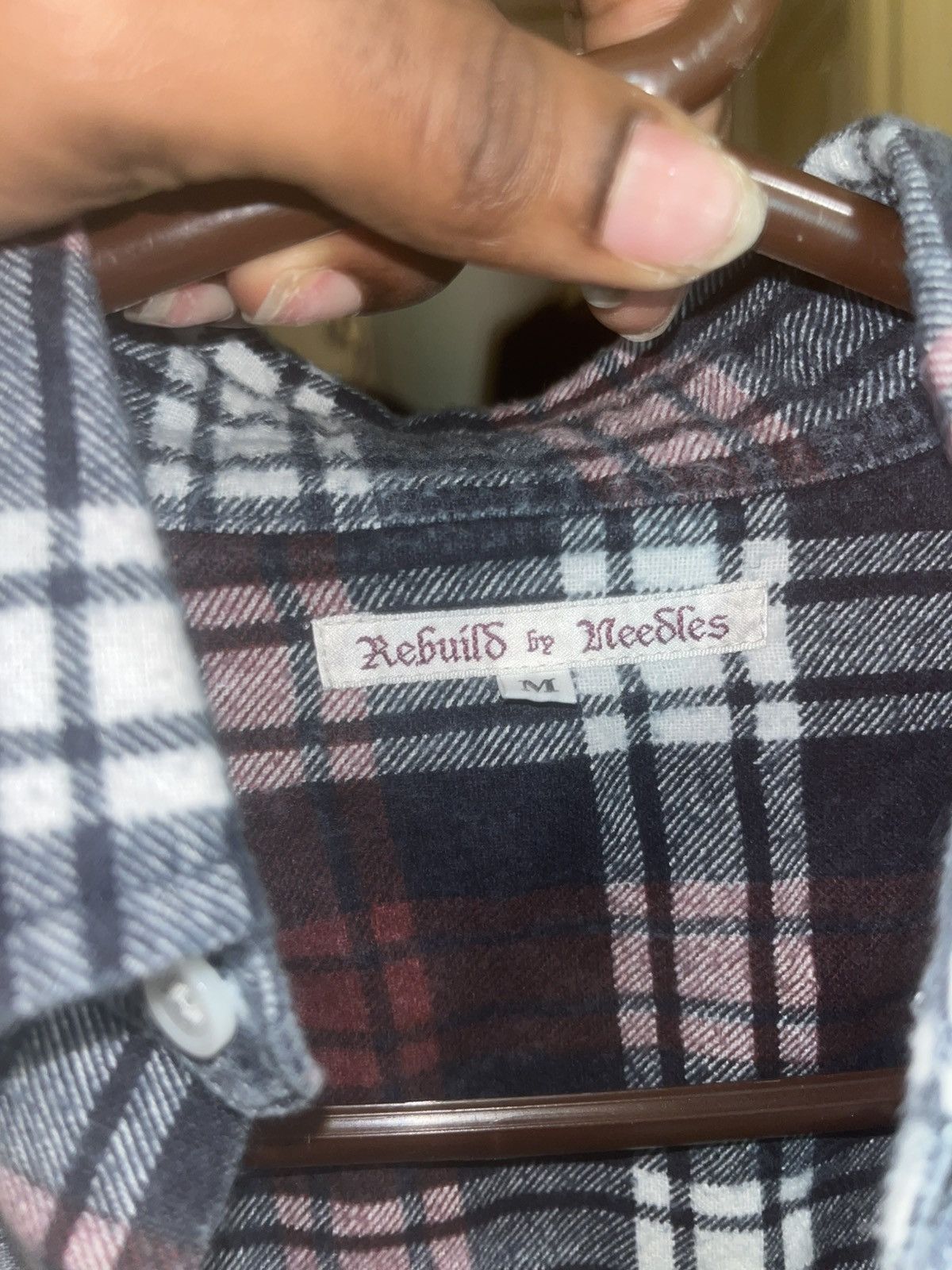 Needles Needles FLANNEL 7 CUTS SHIRT - INSIDE-OUT Size US M / EU 48-50 / 2 - 4 Thumbnail