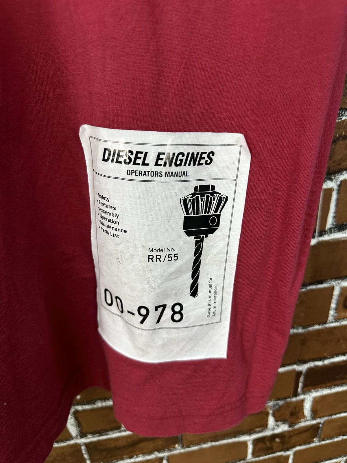 Diesel Diesel Industries Printed Tshirt A938 Size US L / EU 52-54 / 3 - 5 Thumbnail