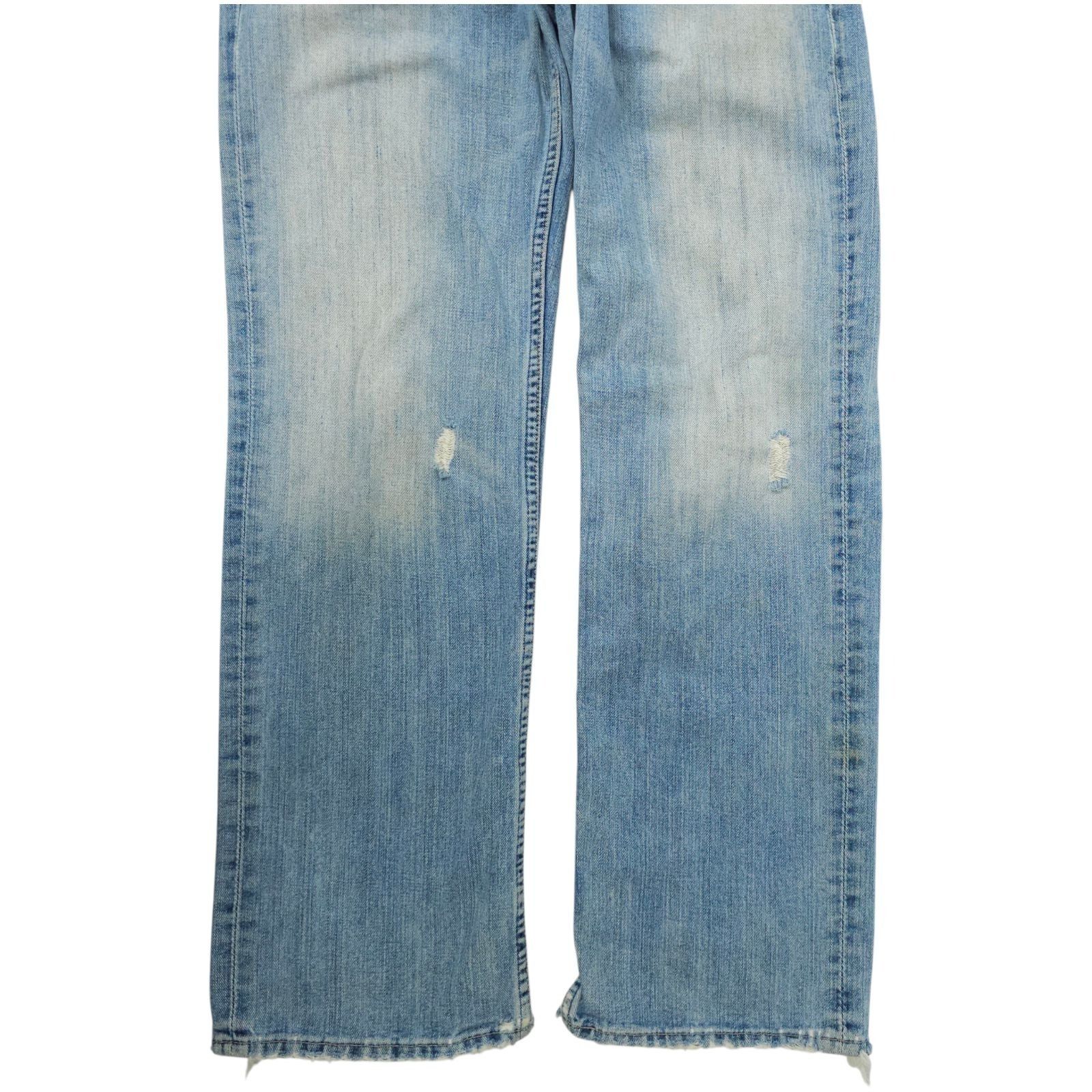 American Eagle Outfitters American Eagle Straight Leg Jeans 31x32 (Fit 31x31.5) Distre Size US 31 - 12 Thumbnail
