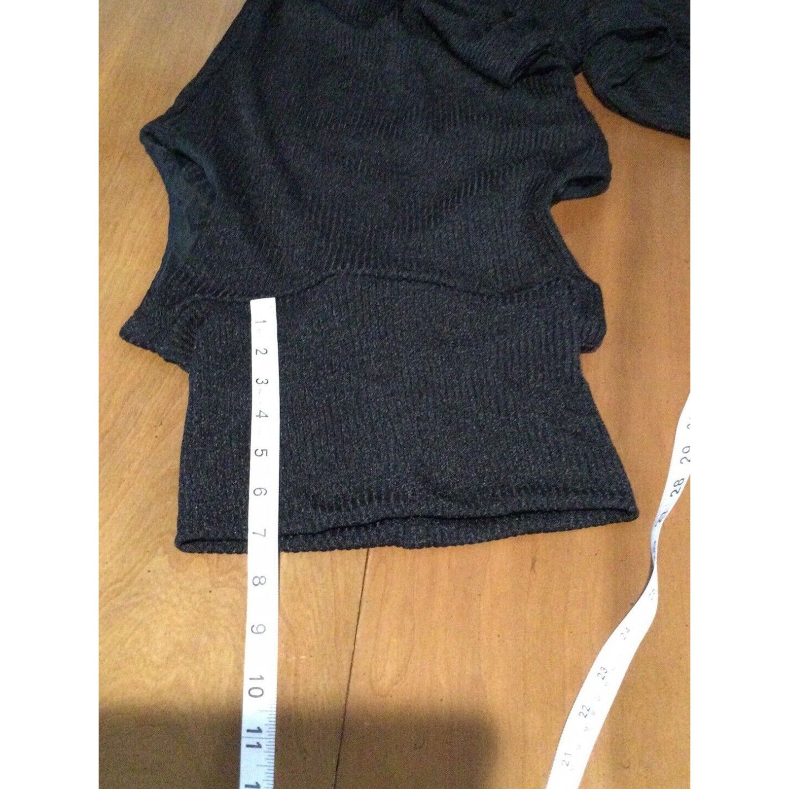 Other City Triangles Black Bodycon Turtleneck Sleeveless Dress SzM Size M / US 6-8 / IT 42-44 - 16 Thumbnail