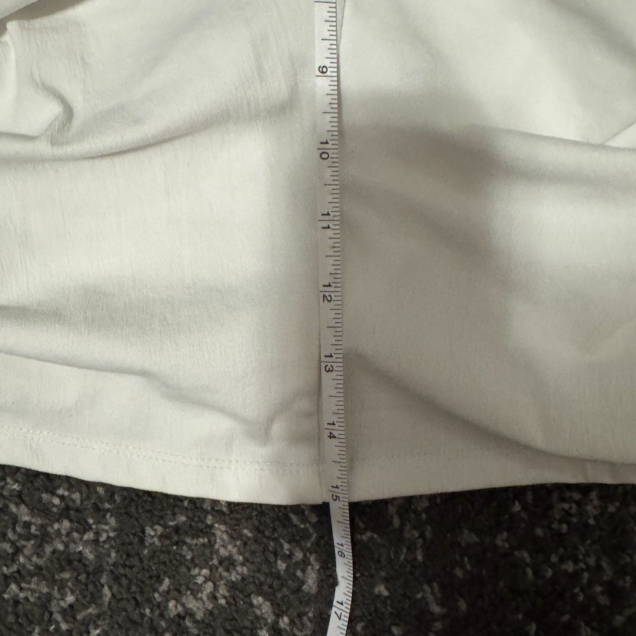 H&M H&M White Ruched Formed Top Size L / US 10 / IT 46 - 7 Thumbnail