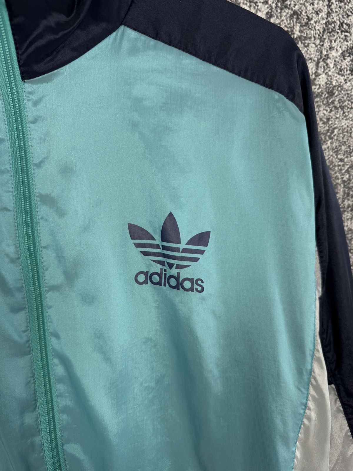 Adidas Adidas Vintage Nylon Track Jacket Windbreaker 90s Size XS Size US XS / EU 42 / 0 - 6 Thumbnail