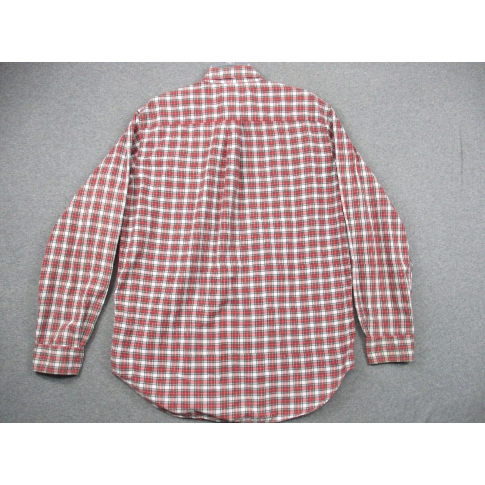 Vintage VINTAGE LL Bean Mens Shirt XL Tall Plaid Long Sleeve Made in USA 80s Size US XL / EU 56 / 4 - 7 Thumbnail