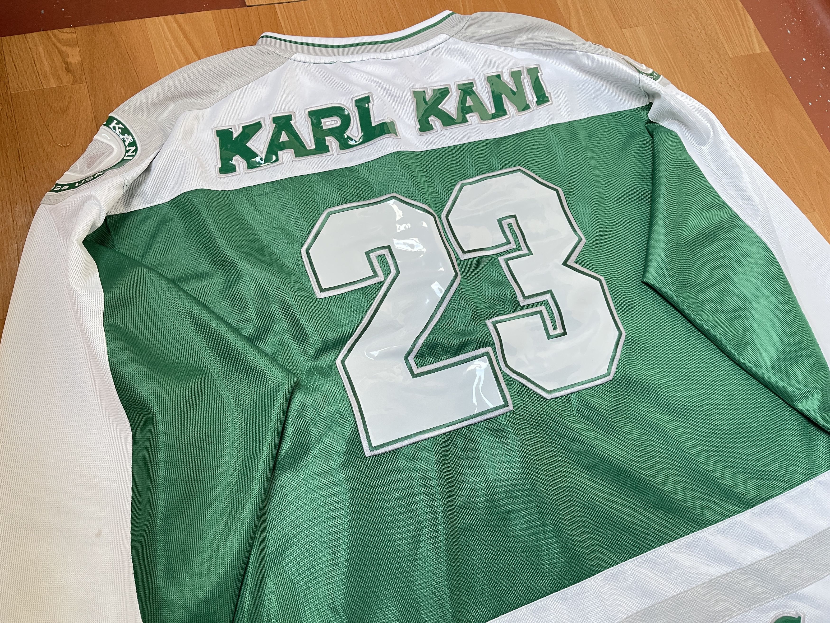 Karl Kani Karl Kani jersey Queens Brooklyn t-shirt vintage New York XL Size US XL / EU 56 / 4 - 4 Thumbnail