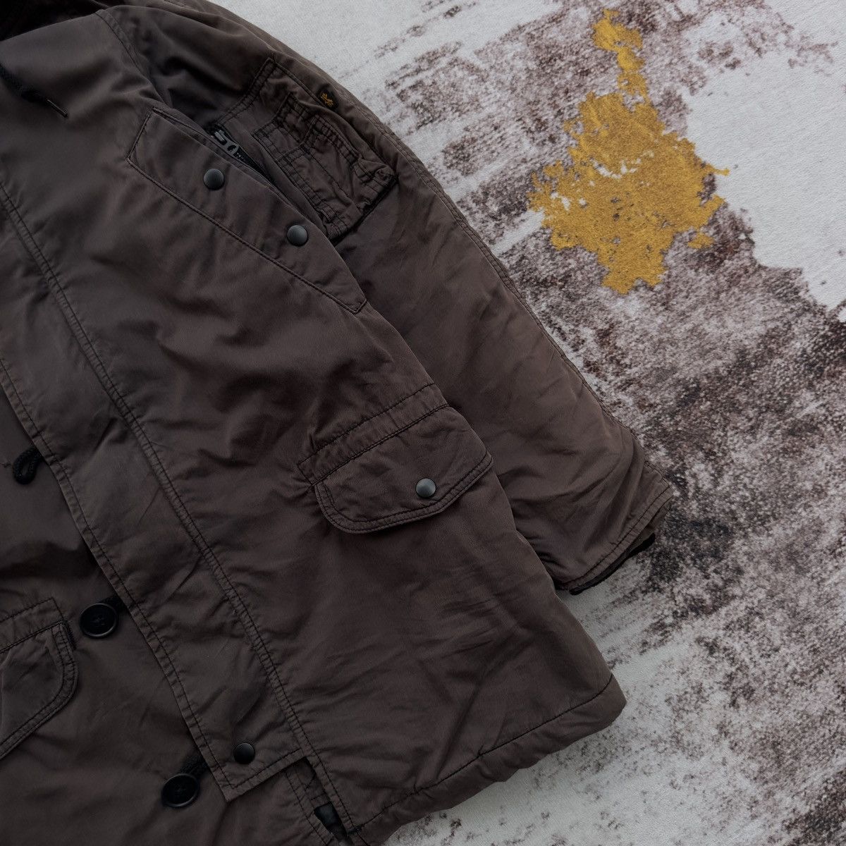 Alpha Industries VINTAGE ALPHA INDUSTRIES HOODED M65 FISHTAIL PARKA JACKET Size XS / US 0-2 / IT 36-38 - 4 Thumbnail