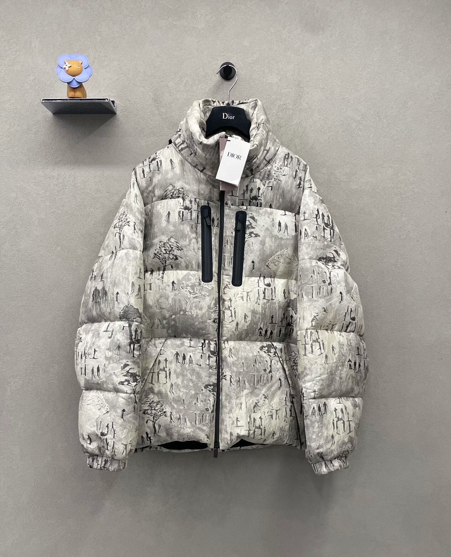 Dior dior artistic silver down jacket size 52 Size US XXL / EU 58 / 5 - 1 Thumbnail