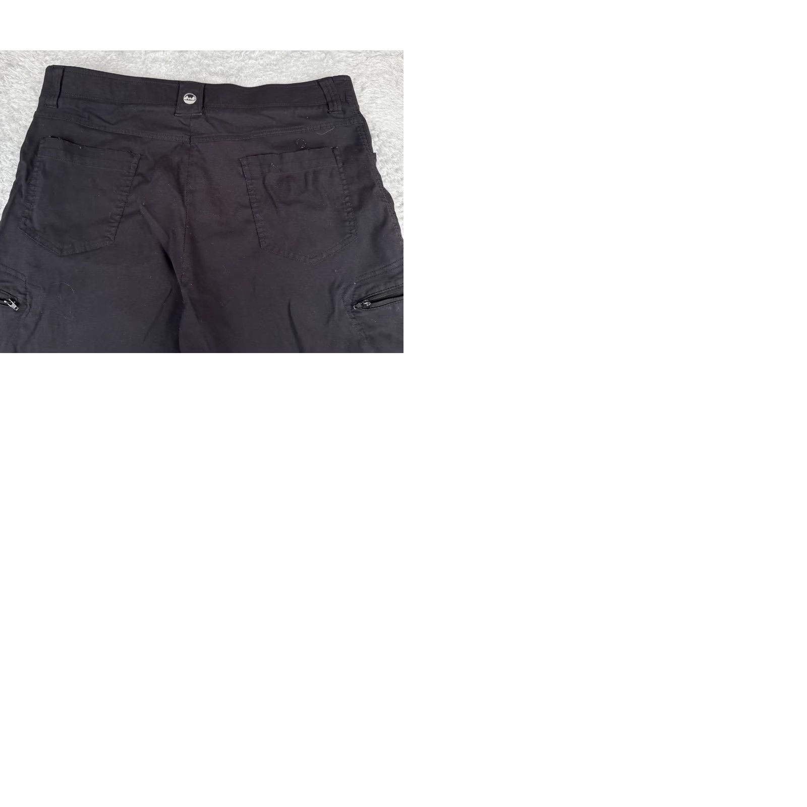 Wrangler Wrangler Pants Men 38 Black Hiking Straight Leg Gusseted Knees Nylon Blend 38x30 Size US 38 / EU 54 - 10 Thumbnail