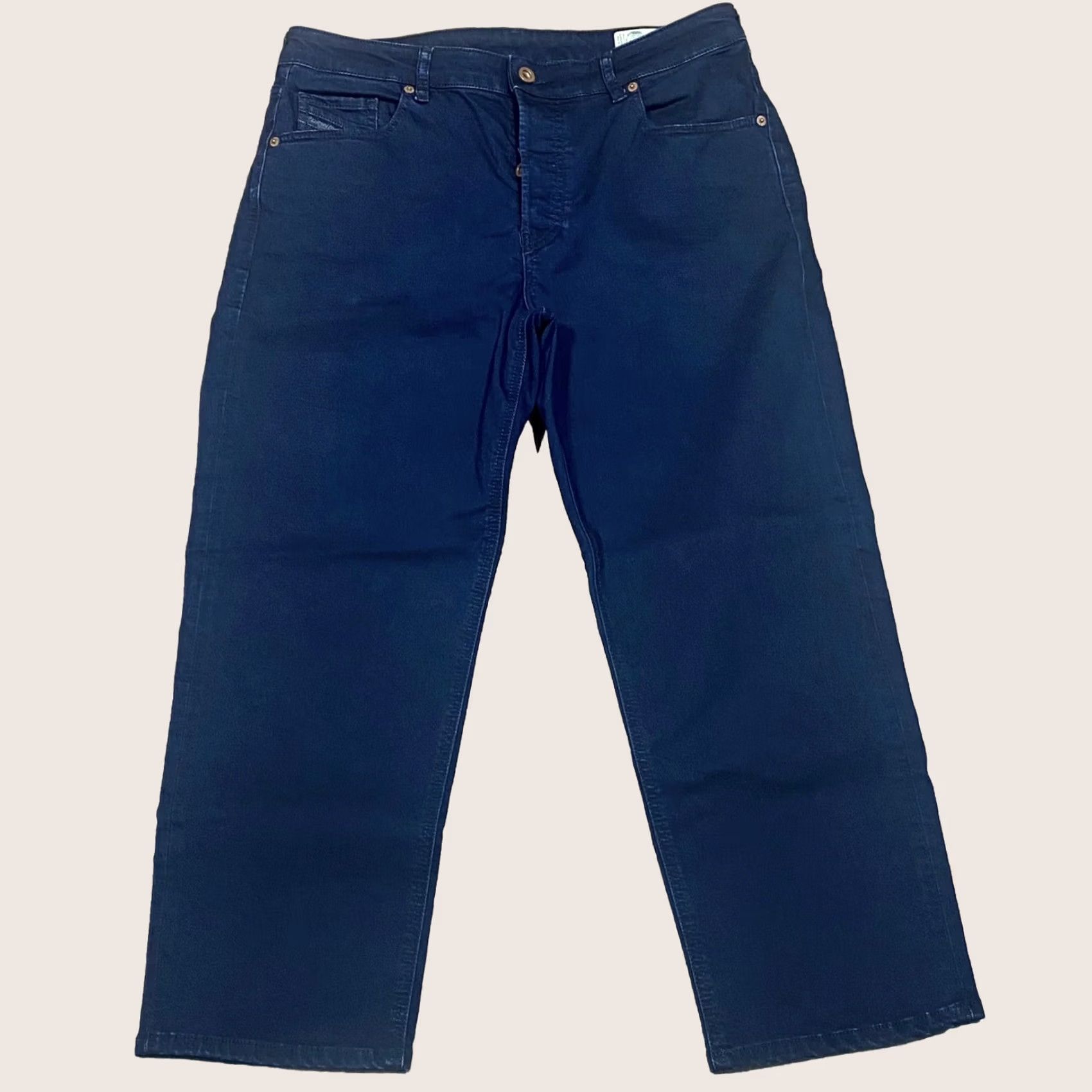 Diesel VINTAGE? Diesel Aryel Jeans Regular Straight Dark Wash Blue Button Fly W31” L24” Women’s Size 24" / US 00 / IT 34 - 1 Thumbnail
