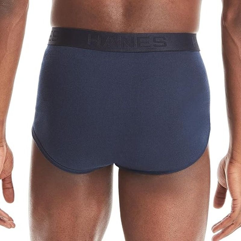 Hanes New 7-Pack Hanes Mens Large Ultimate Cotton Underwear Briefs Size US L / EU 52-54 / 3 - 3 Thumbnail