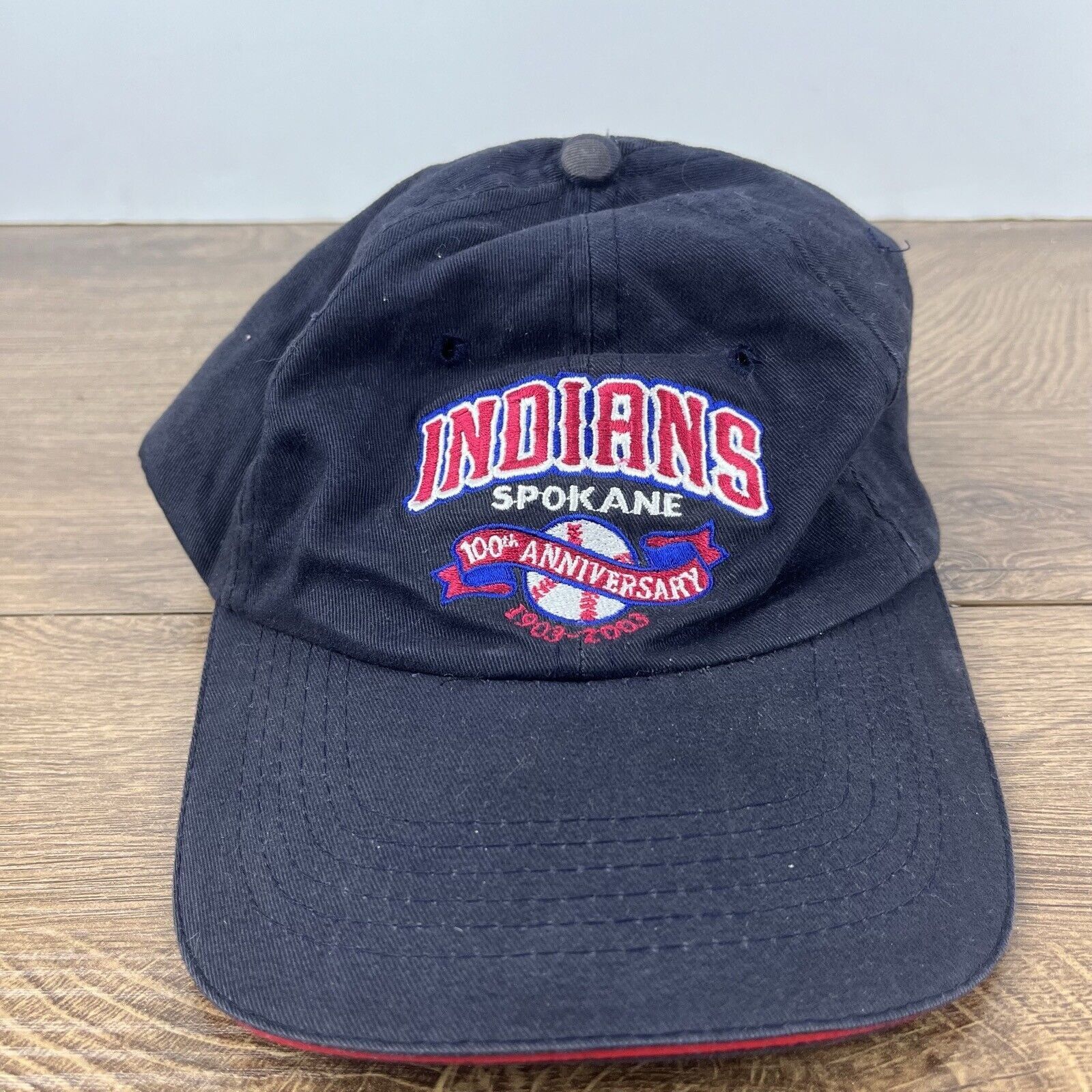 Other Spokane Indians Hat Spokane Indians Blue Hat Adjustable Blue Size ONE SIZE - 3 Thumbnail
