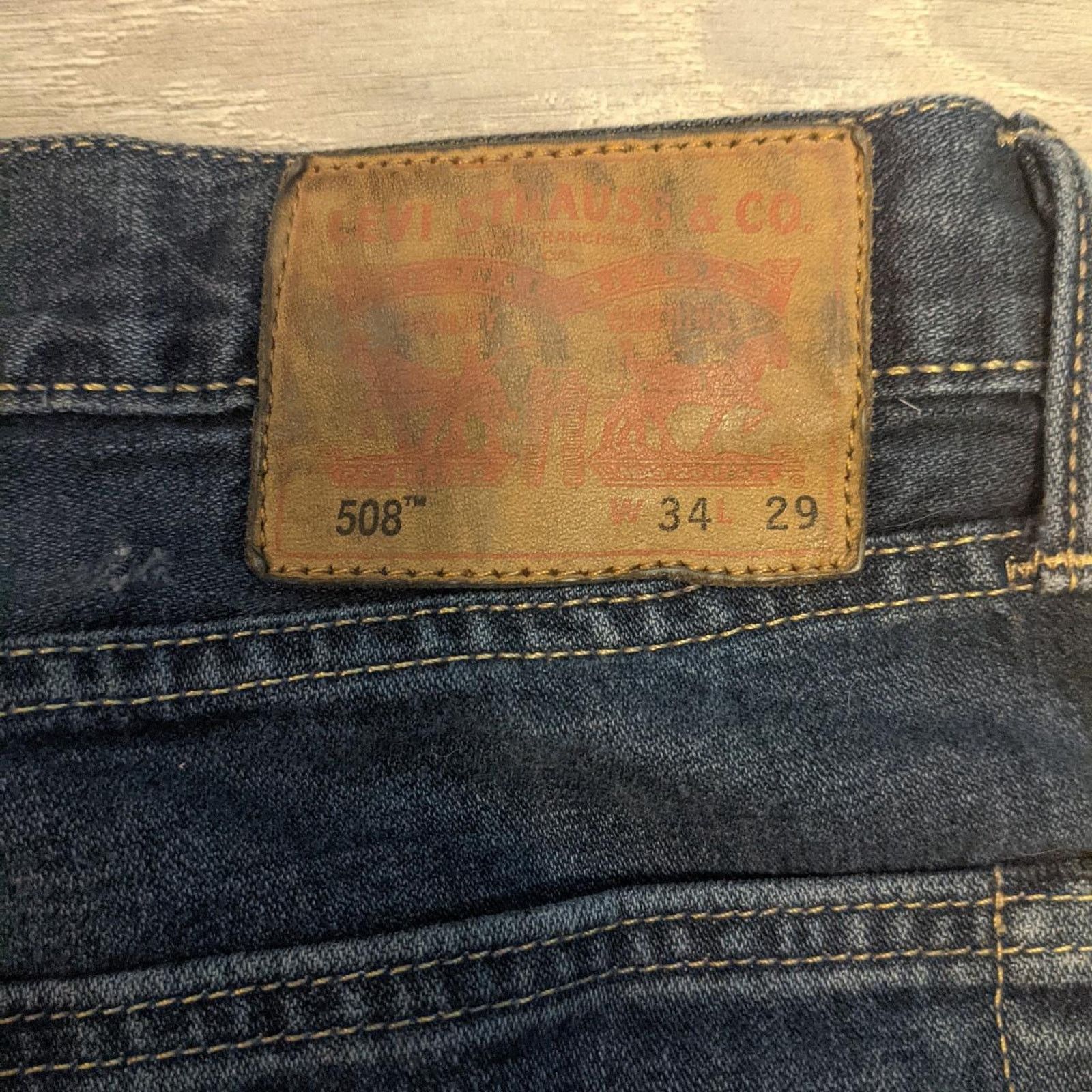 Levi's Mens Levis 508 Denim Jeans Size US 34 / EU 50 - 4 Thumbnail