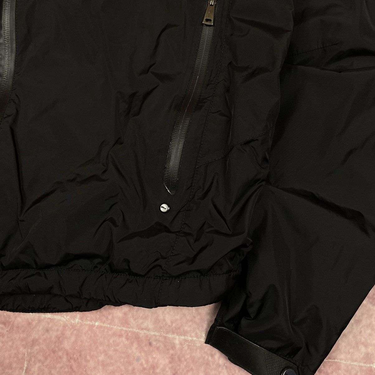 Ralph Lauren Black Label Ralph Lauren Black Label Nylon Jacket Lambskin Leather Size US XL / EU 56 / 4 - 10 Thumbnail