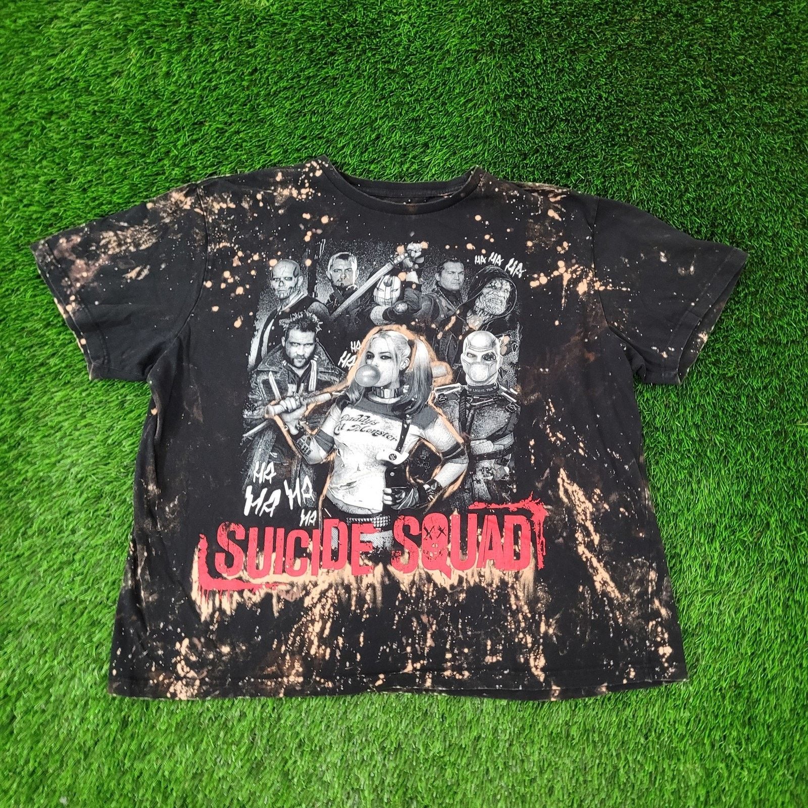 Other Suicide-Squad Harley-Quinn Shirt Womens 2XL 27x26 Baggy Boxy Size XXL / US 16-18 / IT 52-54 - 1 Thumbnail