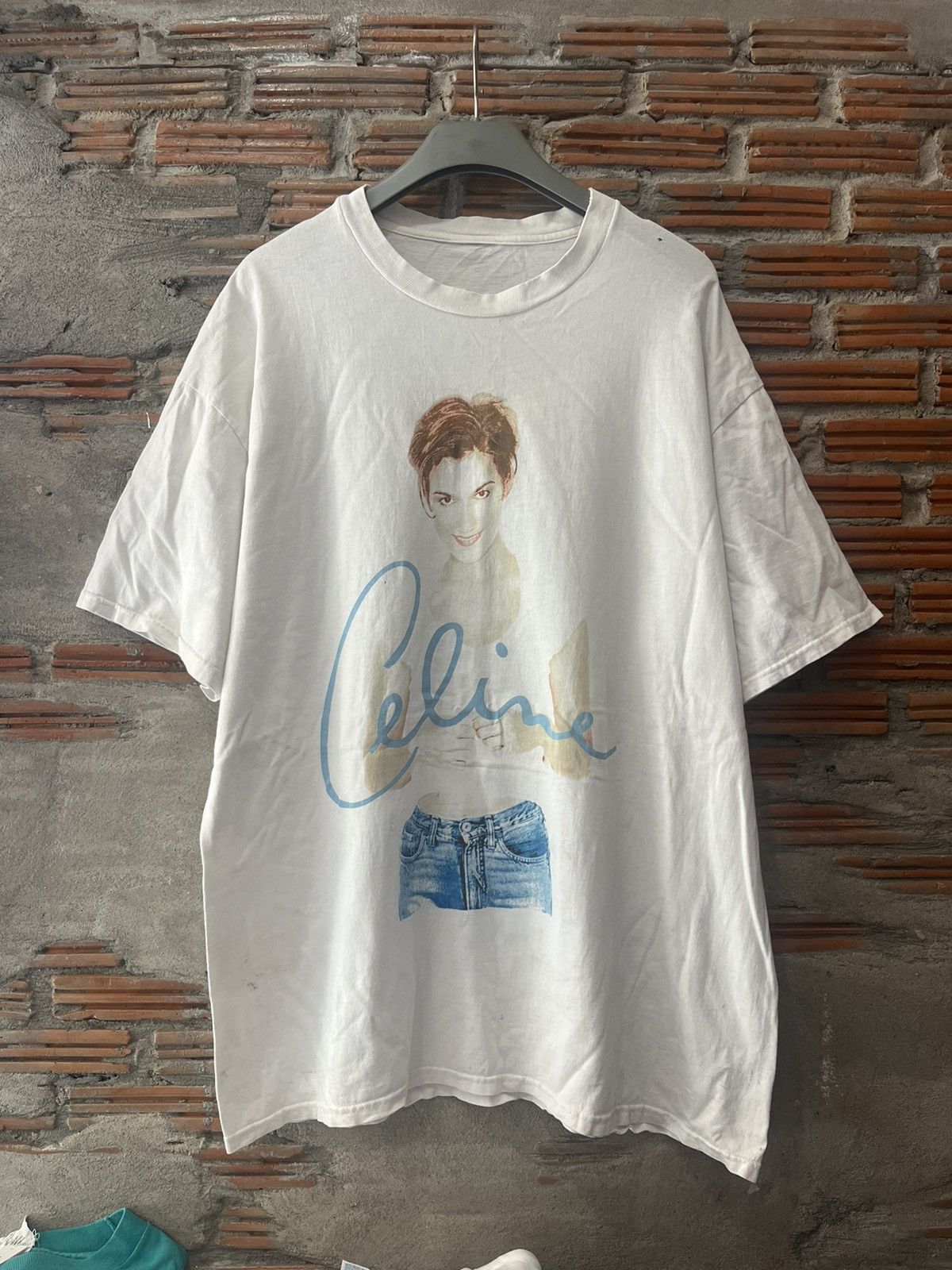 Band Tees Vintage Celine Dion Falling into You Around The World 1996’s Size US XXL / EU 58 / 5 - 2 Thumbnail