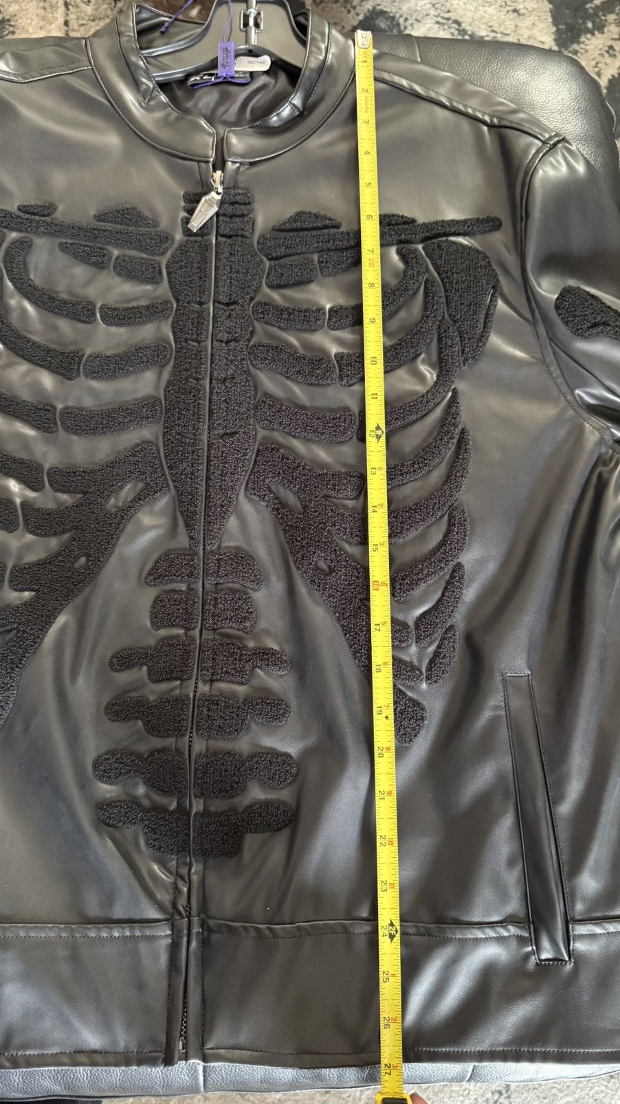 GUAPI Guapi Skeleton Jacket, XL Limited Edition 1/100, PU Leather Size US XL / EU 56 / 4 - 10 Thumbnail