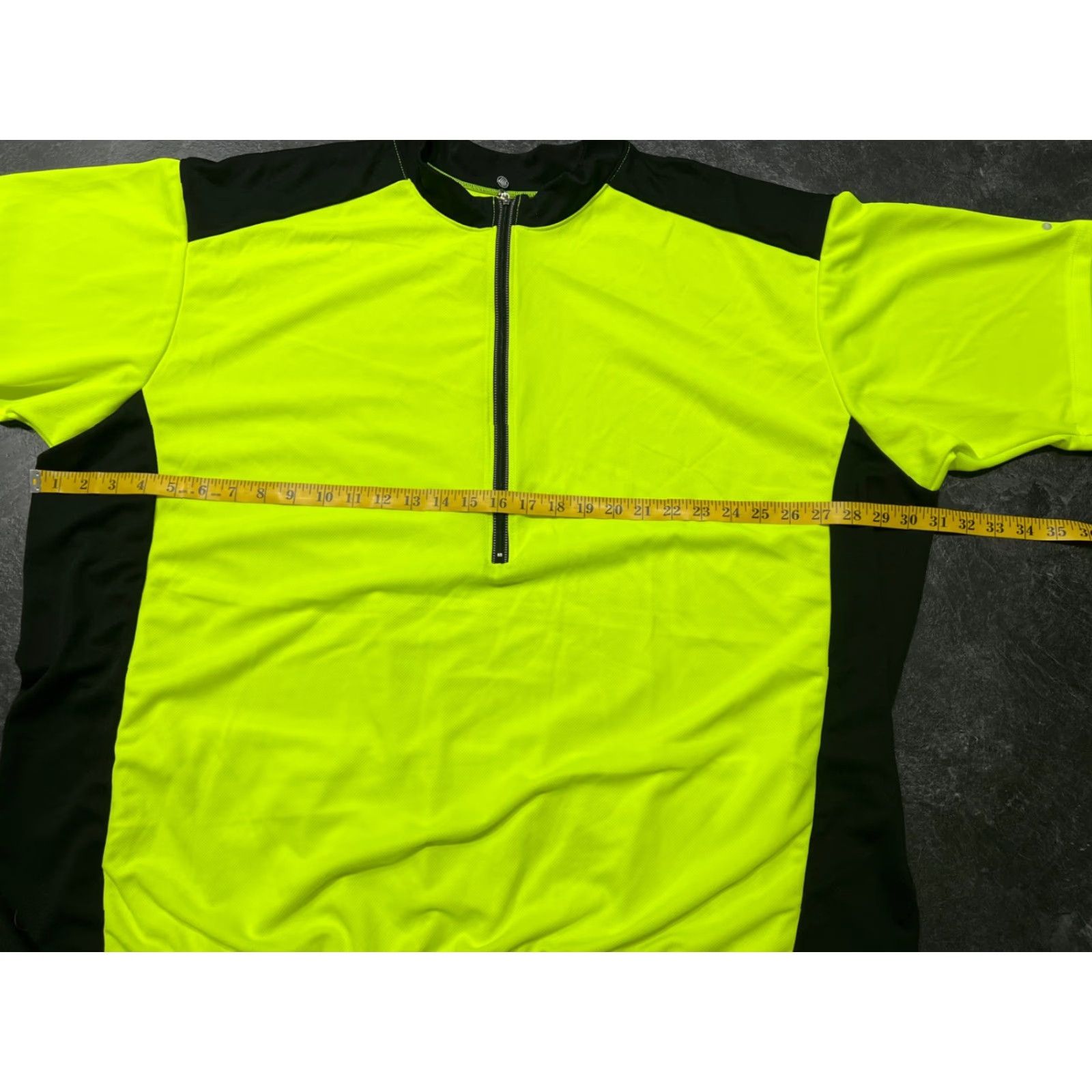 Vintage Aero Tech Designs Cyclewear Men's 4XL Cycling Jersey Short Sleeve Reflective Black Sports Activewear Size US XXL / EU 58 / 5 - 7 Thumbnail