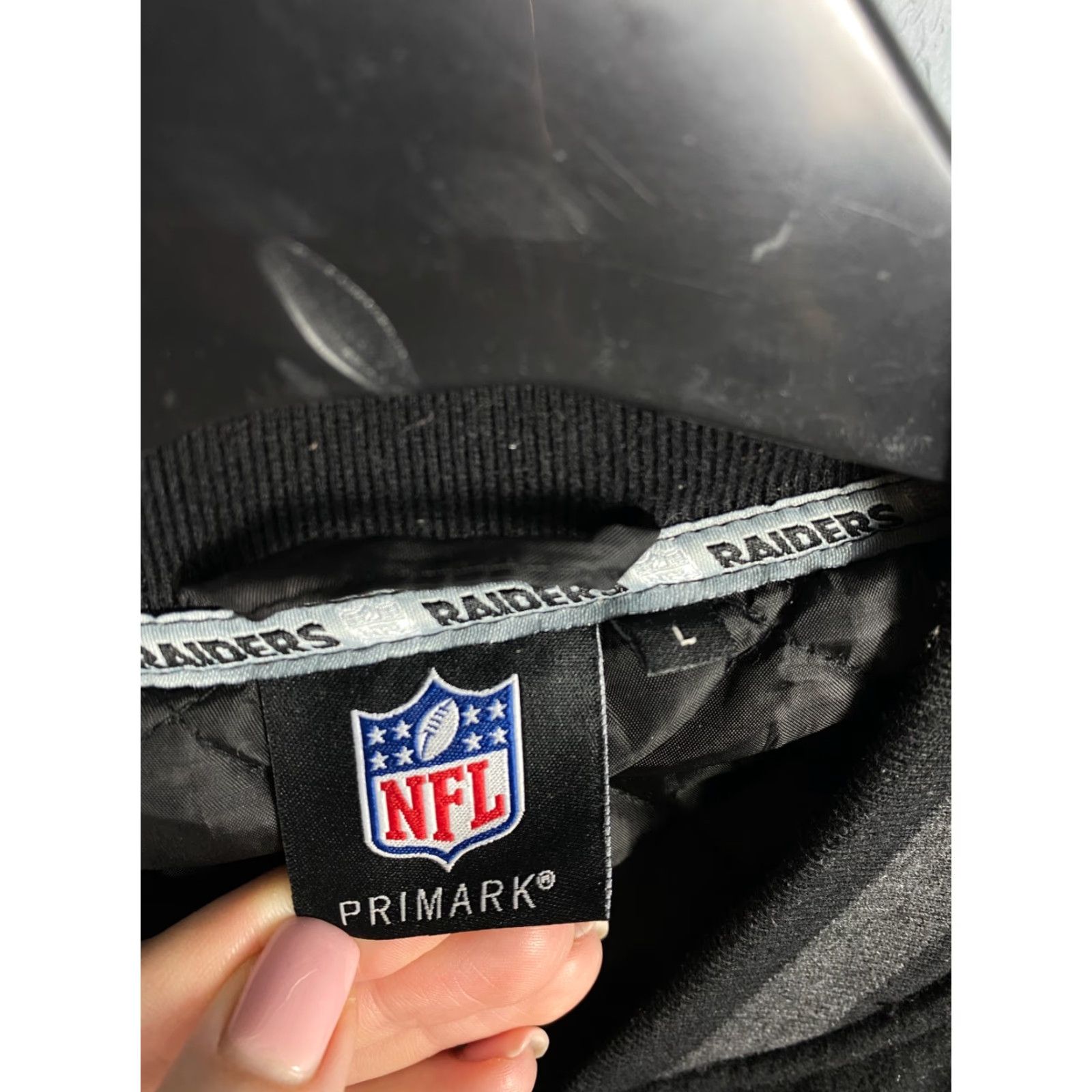 Vintage Raiders NFL Wool Bomber Jacket Varsity Size L Mens Black Size US L / EU 52-54 / 3 - 5 Thumbnail