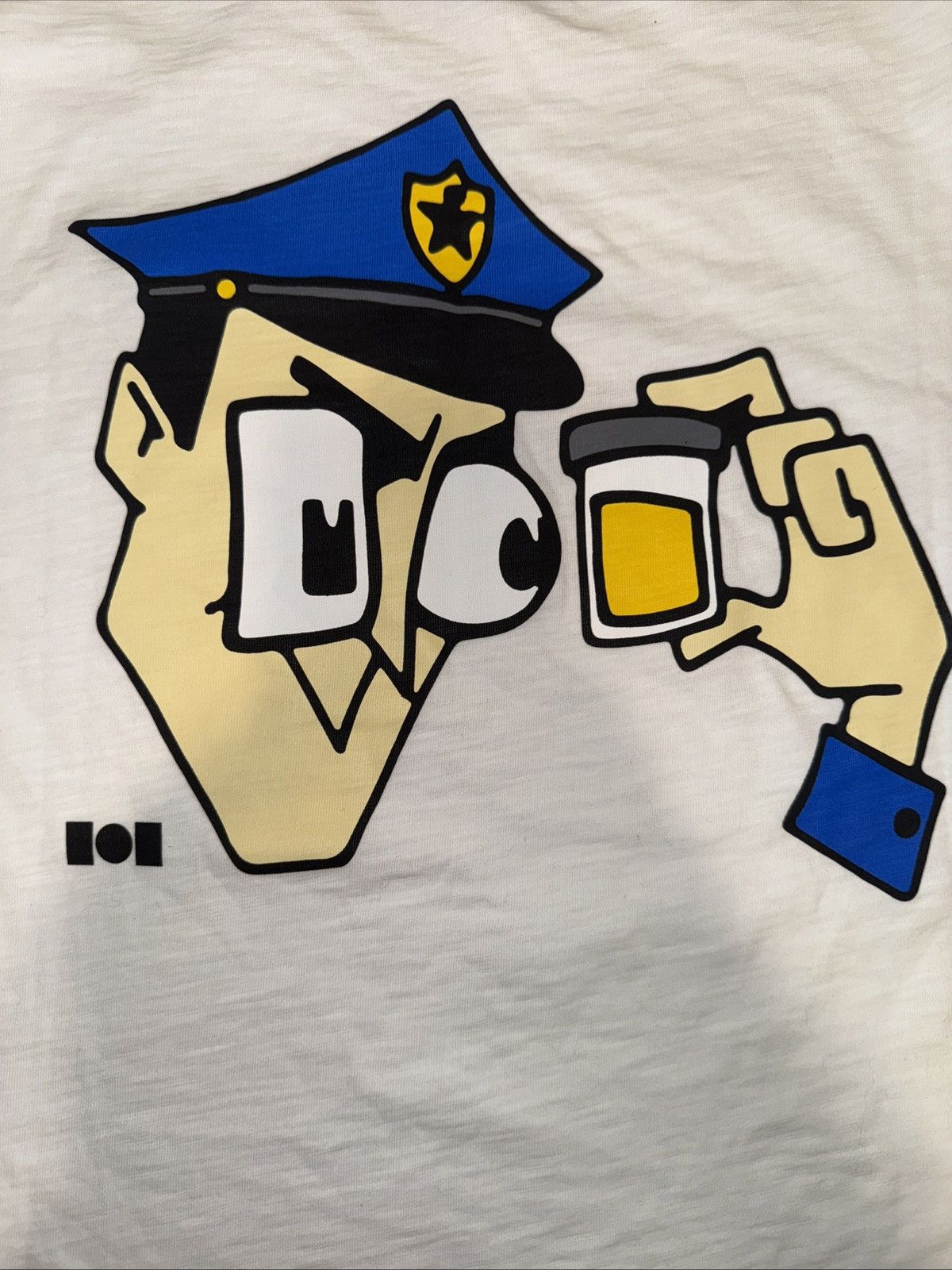 Nahmias Nahmias Drug Test Printed White Tshirt Size M NWT Size US M / EU 48-50 / 2 - 4 Thumbnail