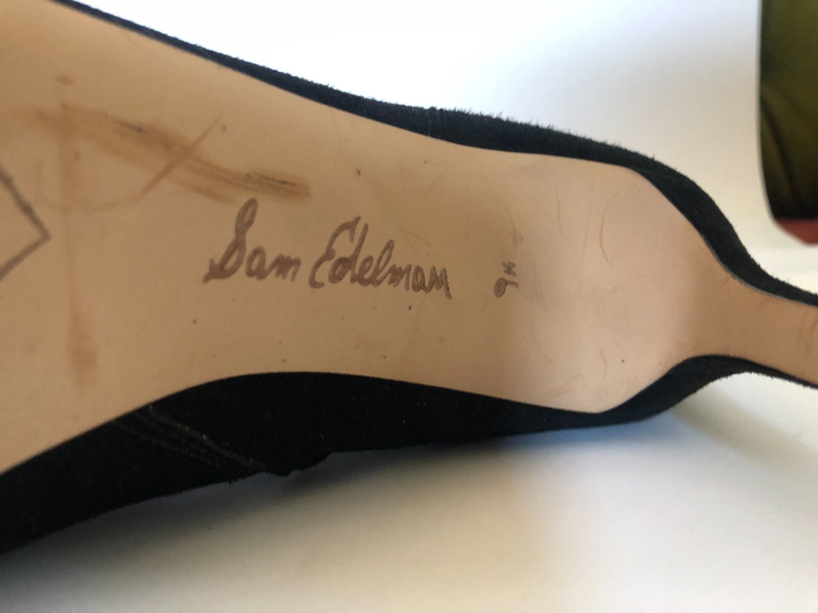 Sam Edelman Sam Edelman Black Suede Leather High Heel Booties 9M US Size US 9 / IT 39 - 3 Thumbnail