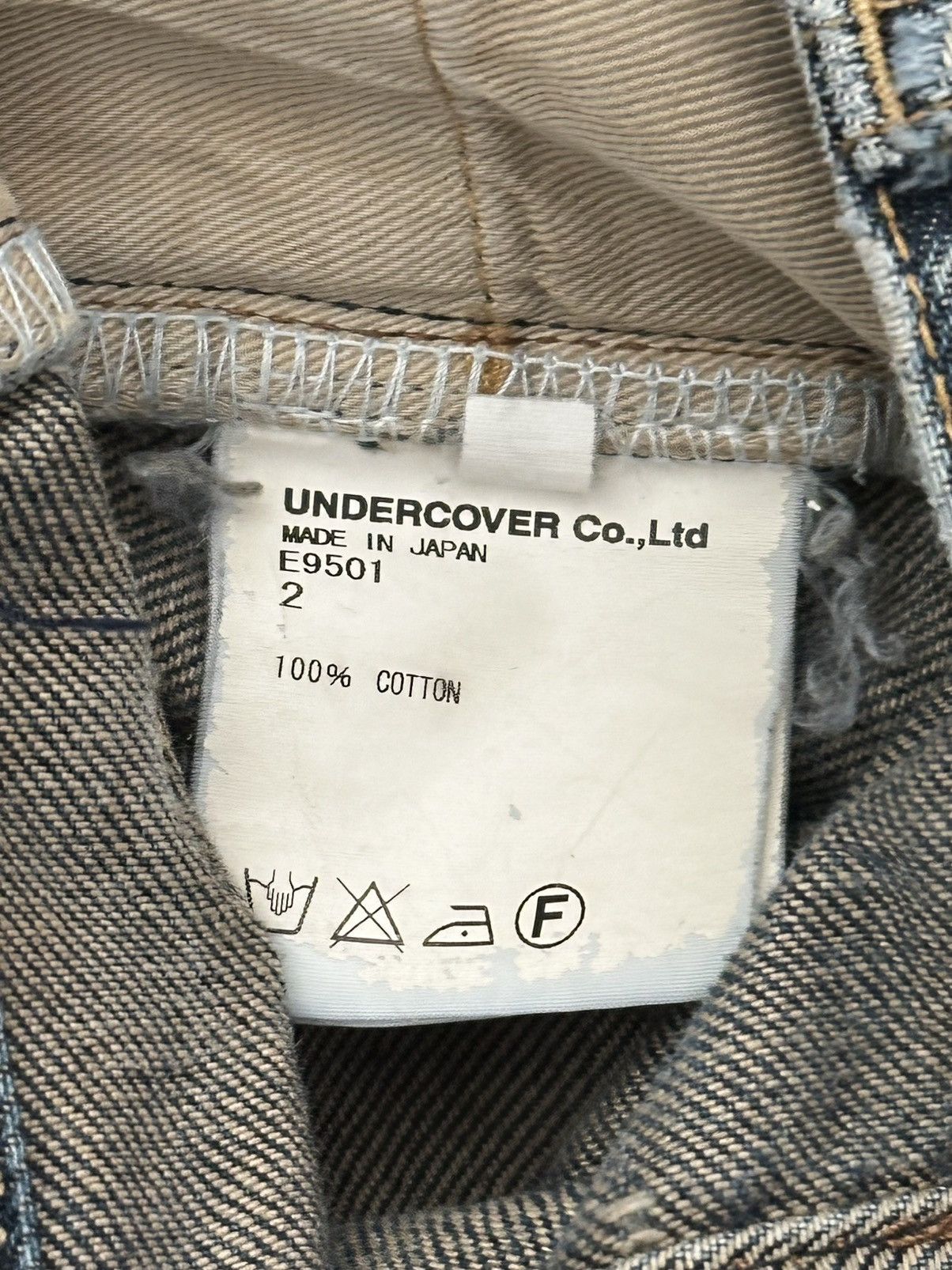 Undercover SS10 Undercover 68 Blue Yarns Size US 30 / EU 46 - 9 Thumbnail