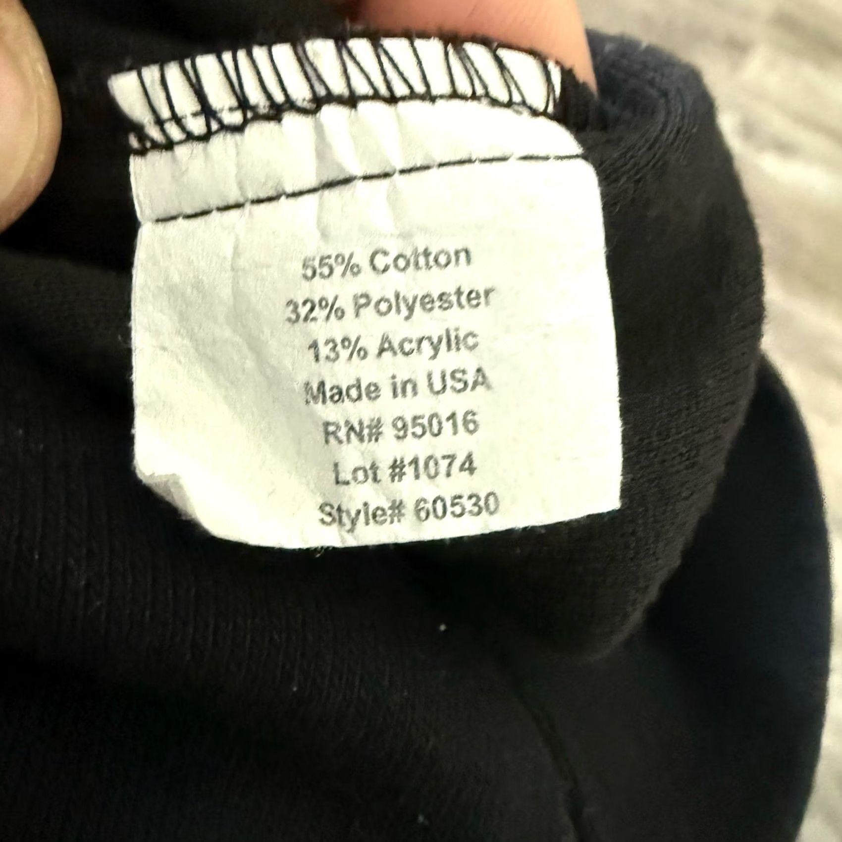 Vintage Straight Down Pullover Sweater Mens XXXL 3XL Black Golfing Jacket 1/4 Button Outdoor Sports Size US XXL / EU 58 / 5 - 4 Thumbnail