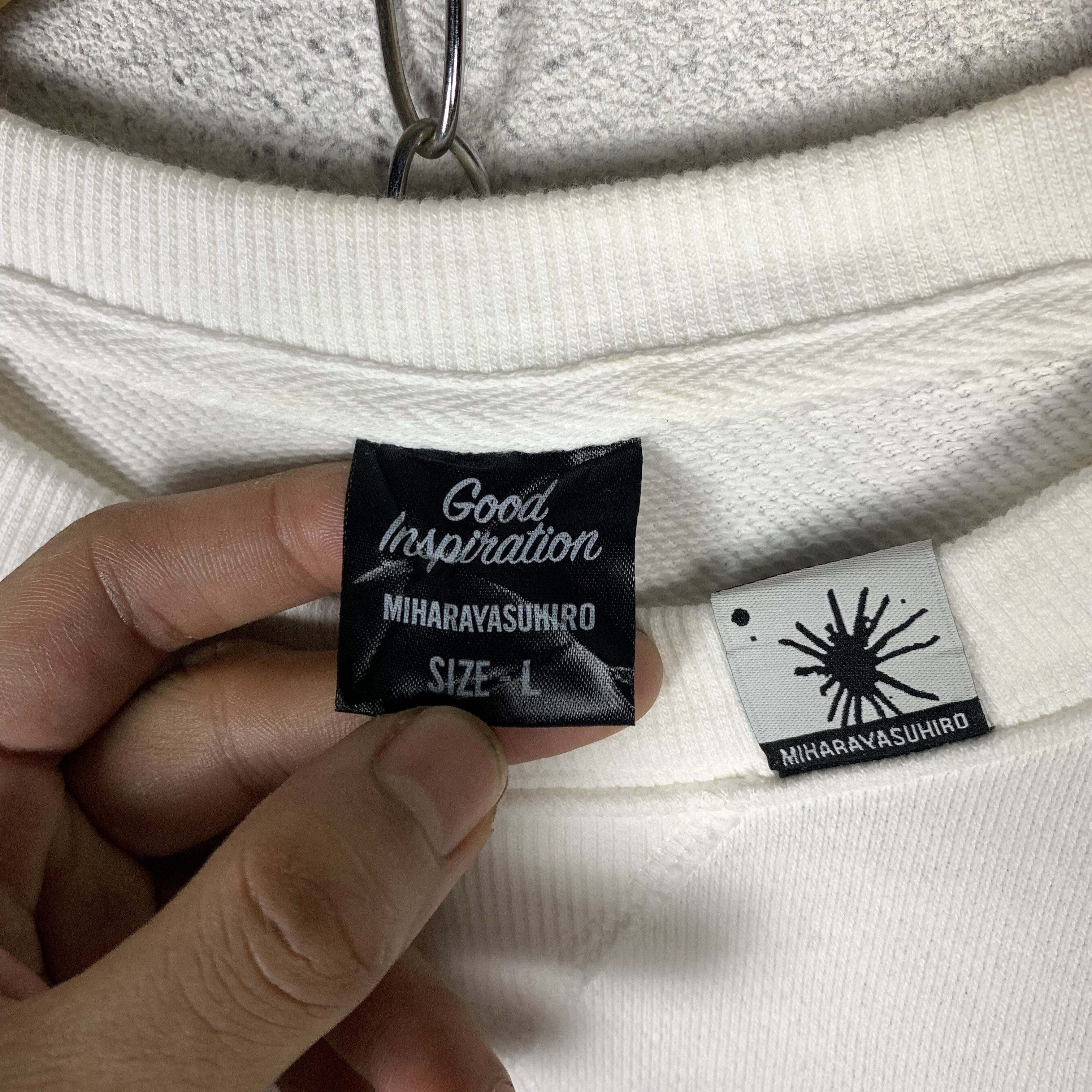 Maison MIHARA YASUHIRO GU x Miharayasuhiro Sweatshirt Crewneck Size US L / EU 52-54 / 3 - 6 Thumbnail