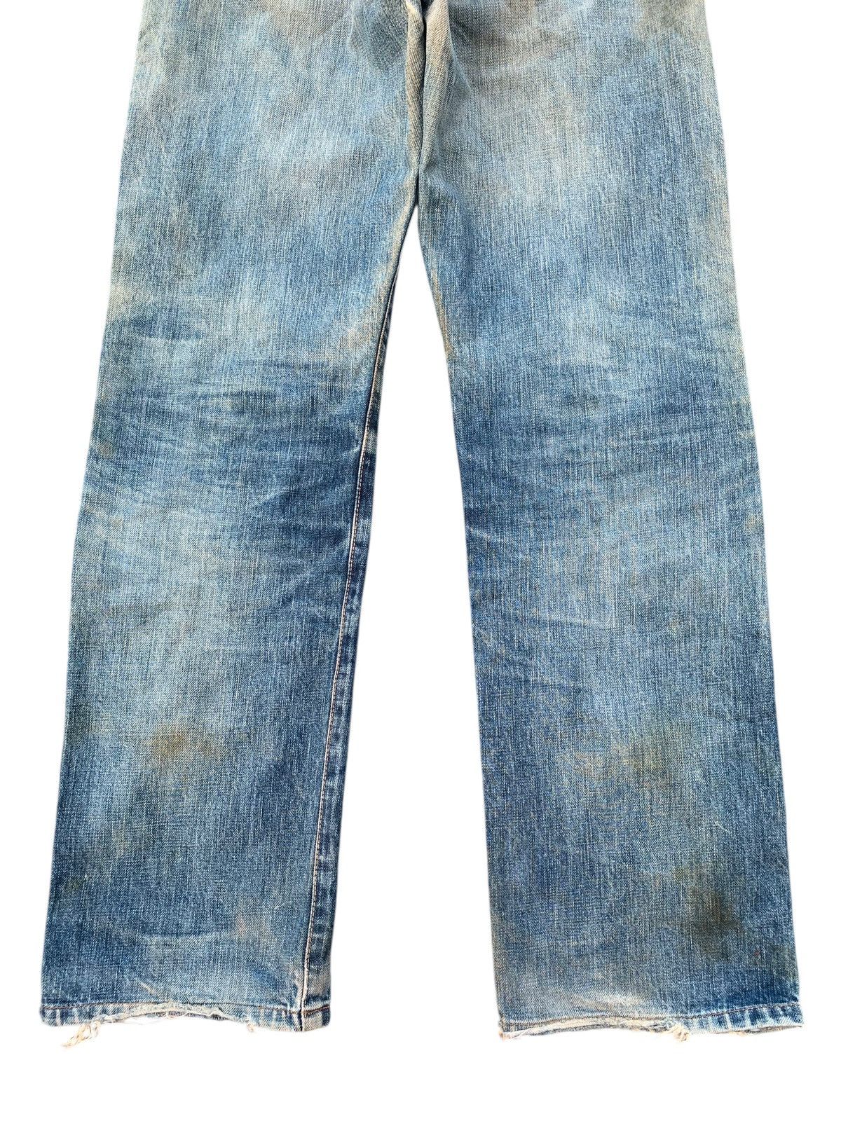 Kapital VINTAGE EDWIN 505XX SELVEDGE RUSTY MUDWASH DISTRESSED DENIM Size US 29 - 9 Thumbnail