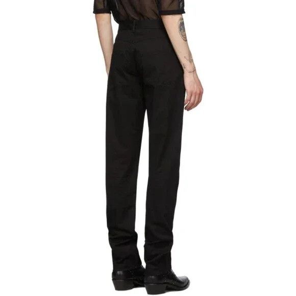 Yang Li Yang Li 5 Pocket Contrast Trousers Size 46 US 30 S Mens Bla Size US 30 / EU 46 - 14 Thumbnail