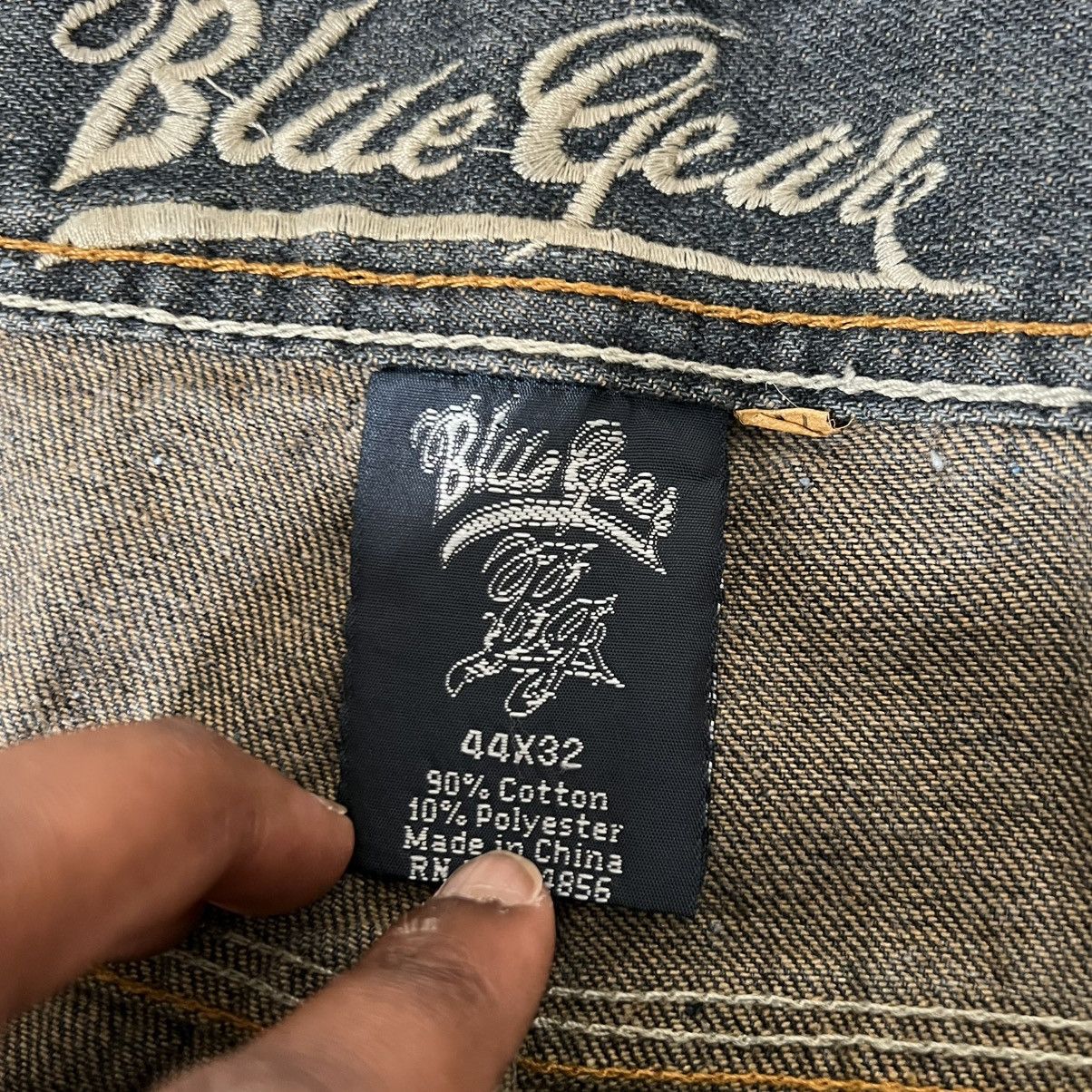 Blue Gear Vintage Y2K Blue Gear Baggy Wide Leg Hiphop Jeans Size 42x32 Size US 42 / EU 58 - 5 Thumbnail