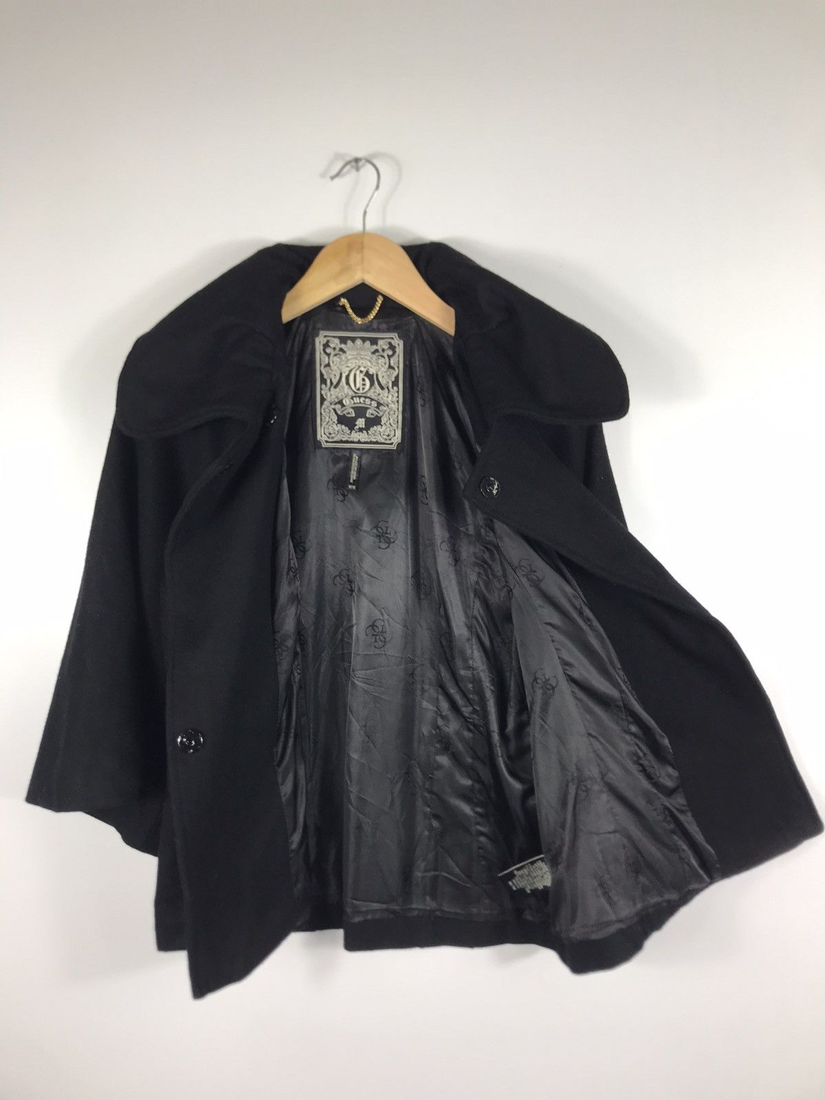 Guess 🔥Guess Wool Water Fall Collar Coat Jacket Size M / US 6-8 / IT 42-44 - 8 Thumbnail