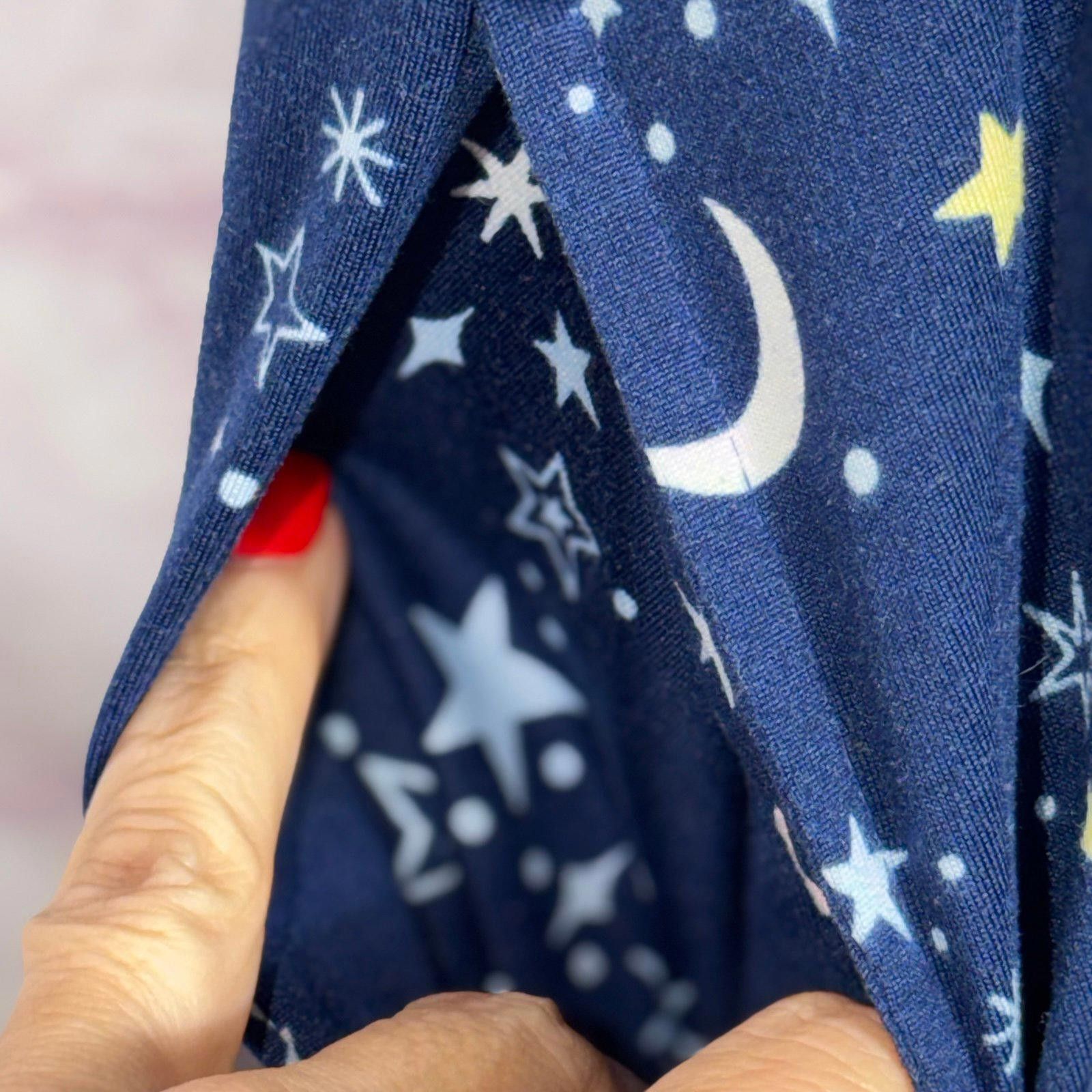 Other Joyspun Starry Nightshirt Small/Medium Size ONE SIZE - 3 Thumbnail