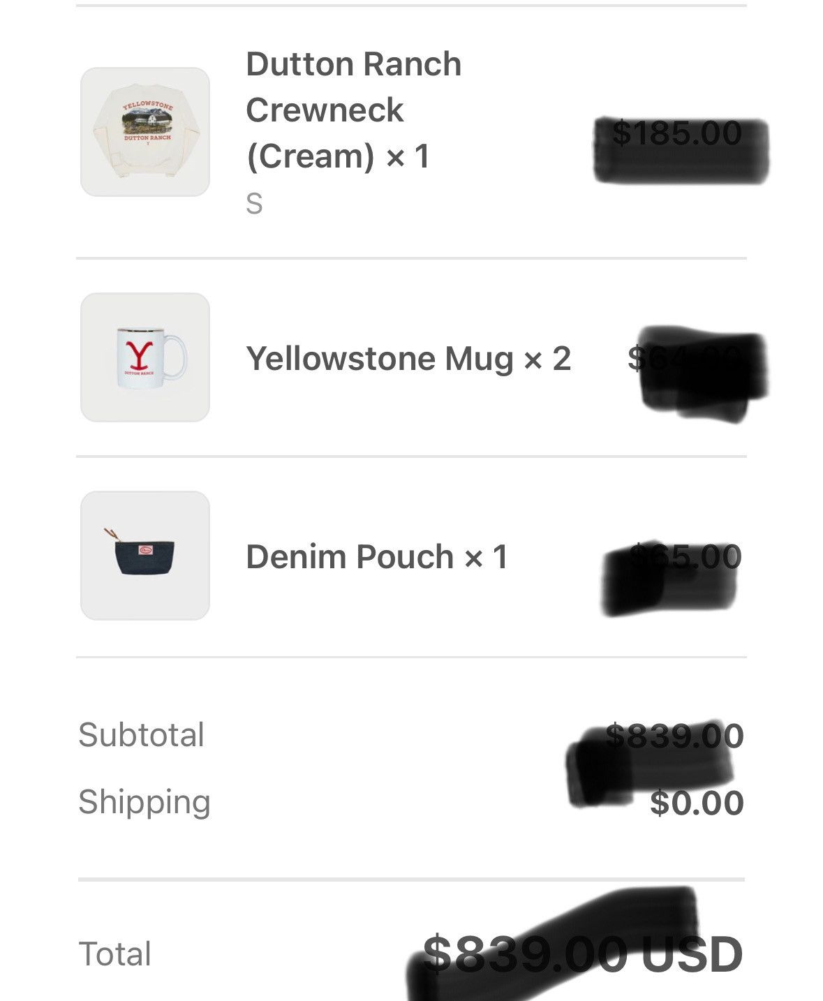 Cherry LA Cherry La X Yellowstone Mug Size ONE SIZE - 3 Thumbnail
