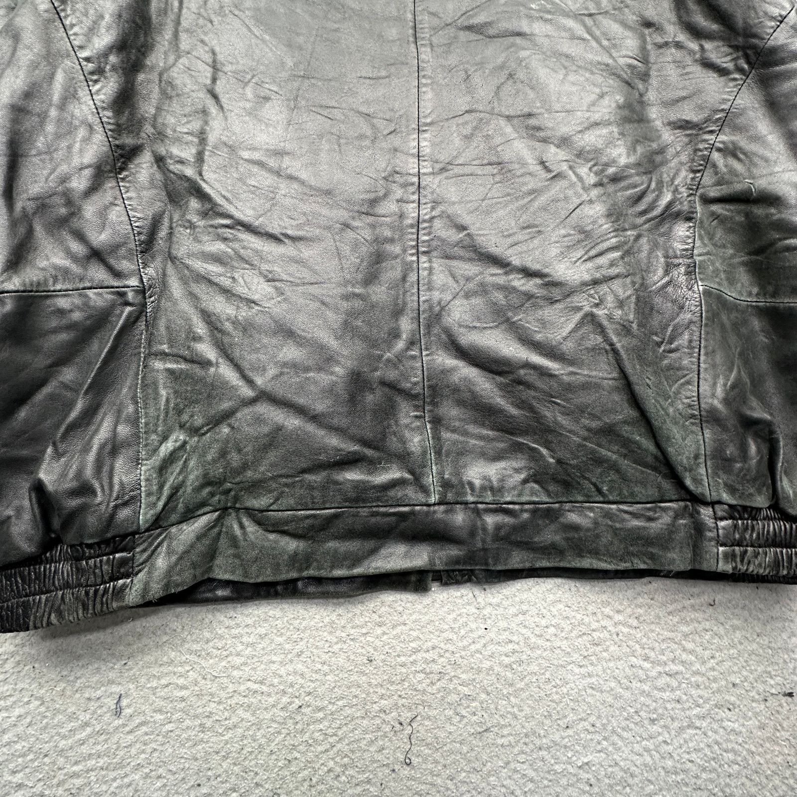 Wilsons Leather Vintage Wilsons Leather Pelle Studio Bomber Jacket Womens 1X Size M / US 6-8 / IT 42-44 - 8 Thumbnail