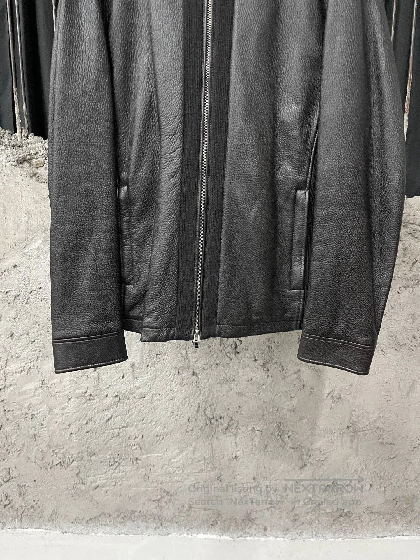 Ermenegildo Zegna Ermenegildo Zegna Leather Jacket. Size US M / EU 48-50 / 2 - 4 Thumbnail