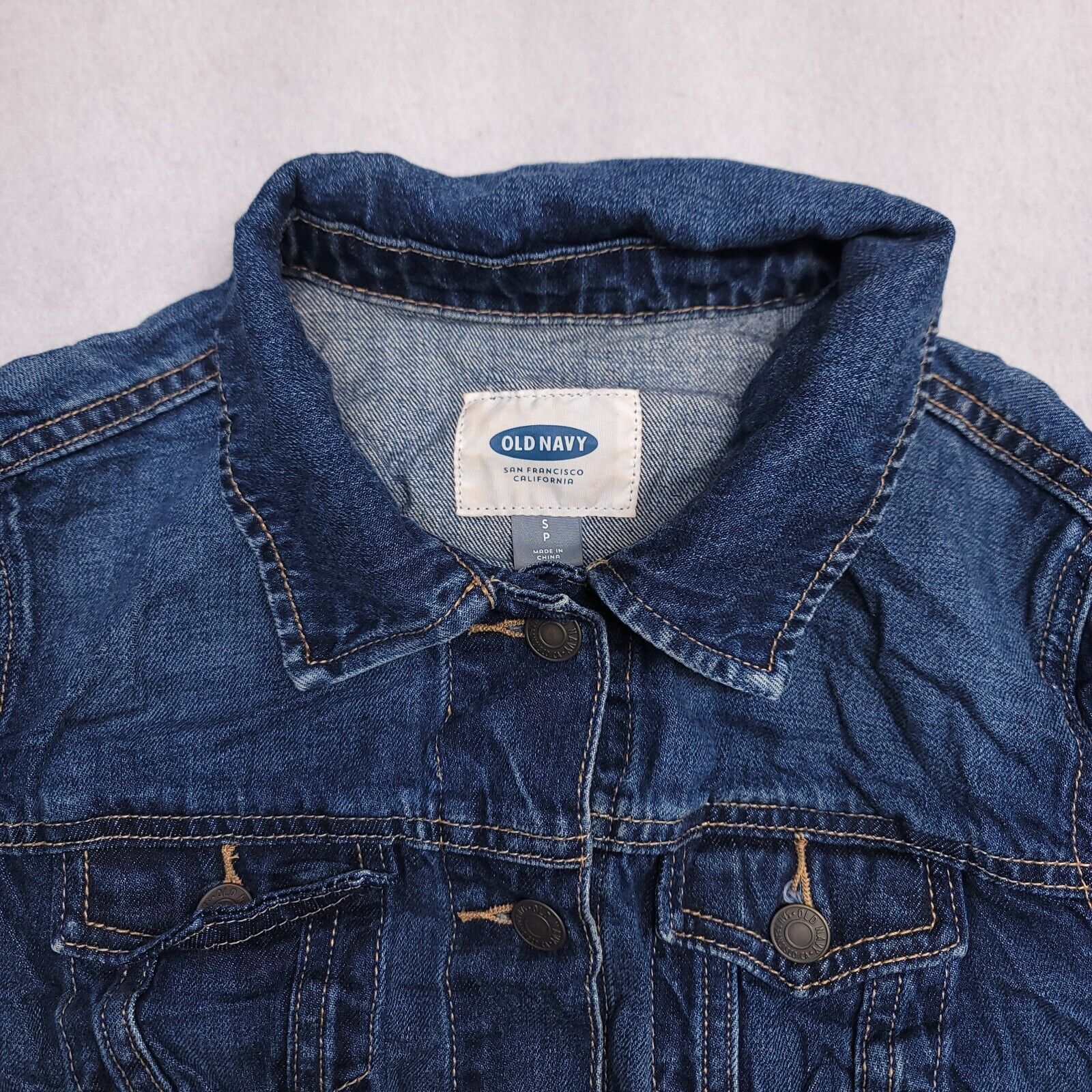 Old Navy Old Navy Casual Button Denim Jean Jacket Womens Size S Blue Size S / US 4 / IT 40 - 1 Thumbnail
